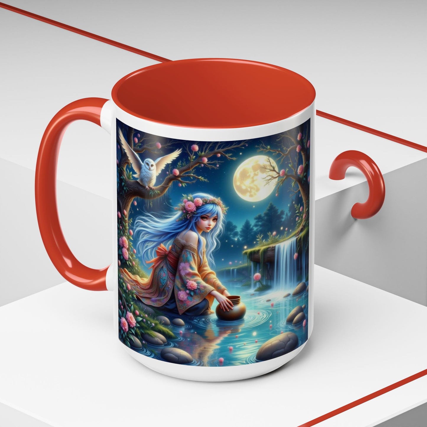 Astrology Virgo Accent Coffee Mug (11, 15oz)