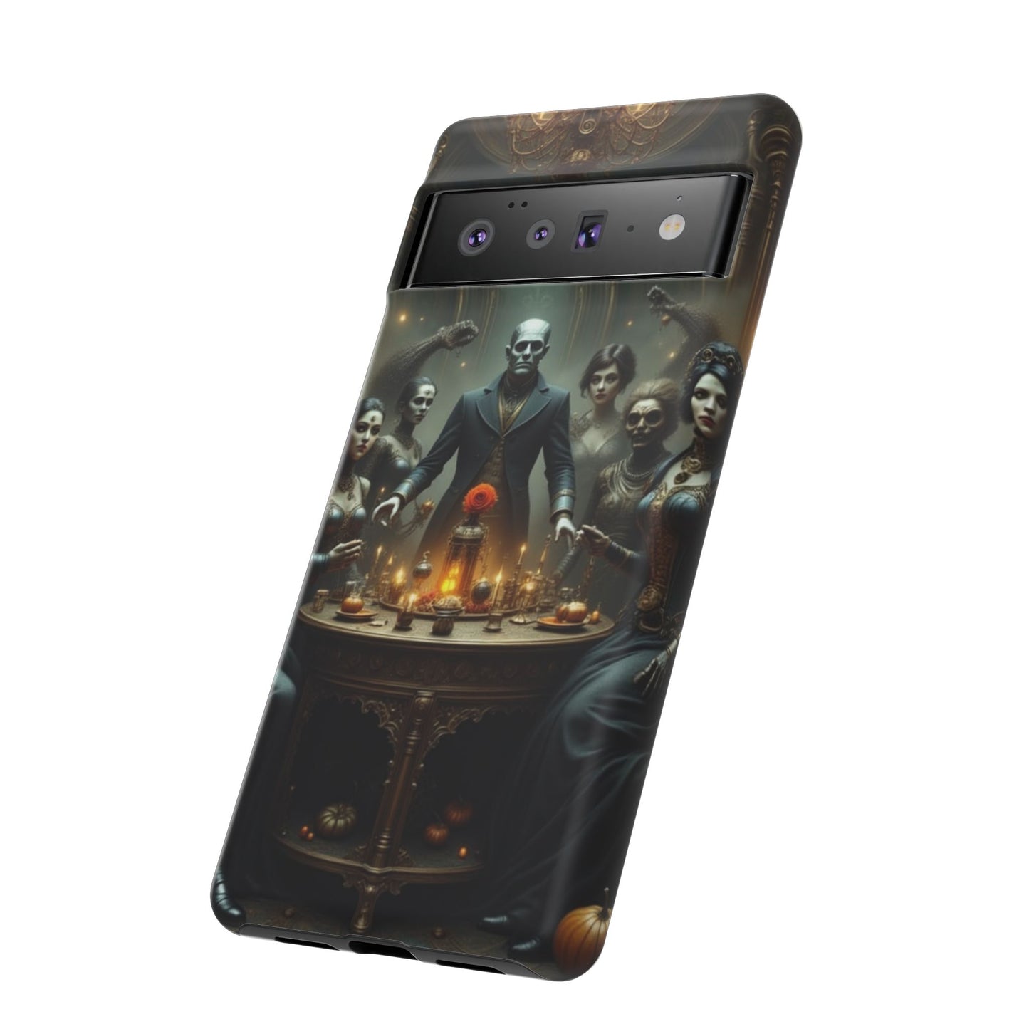 Gothic Phone Case, Unique Tough Cases, Dark Aesthetic Accessories, Perfect Gift for Halloween, Stylish Tech Protection