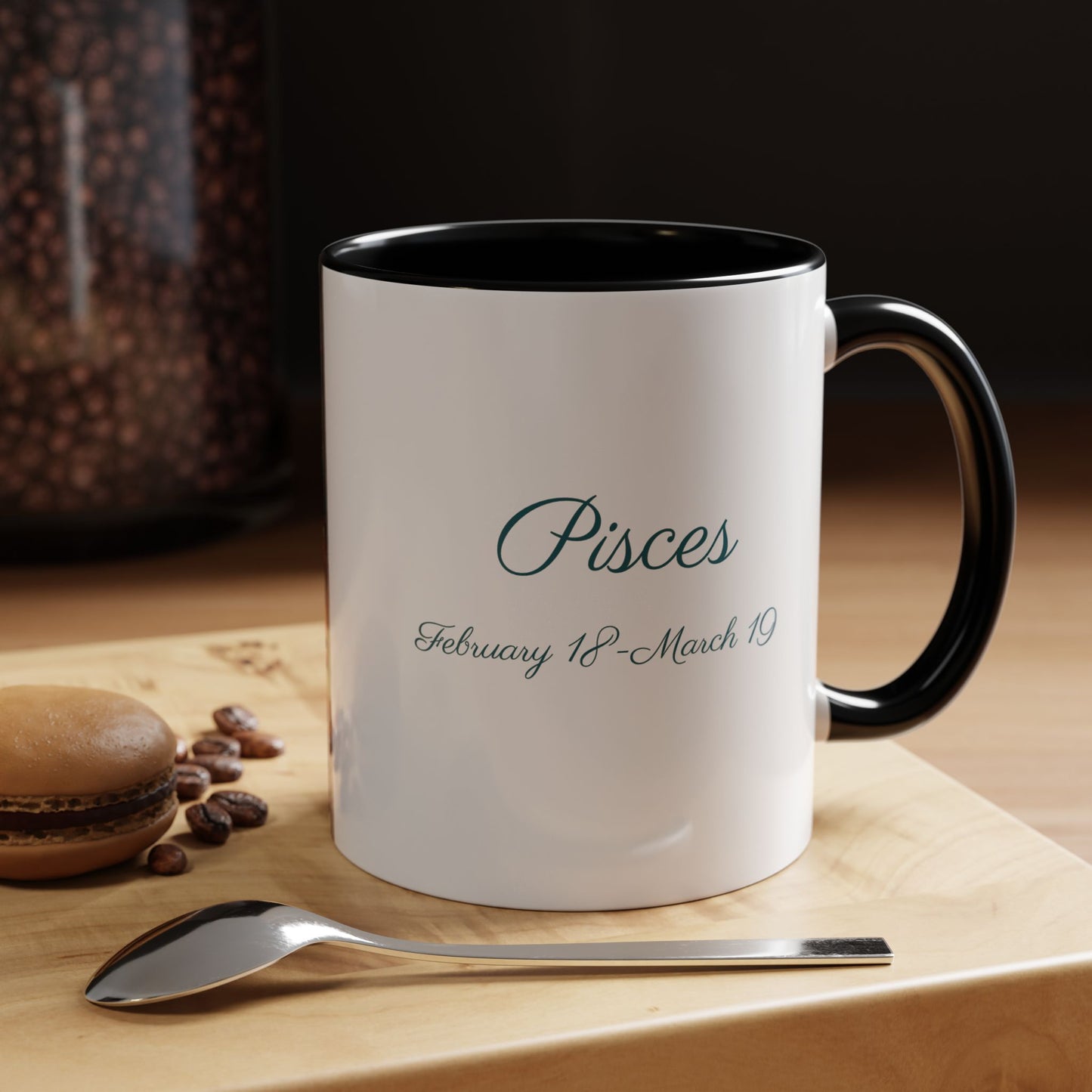Astrology Pisces Accent Coffee Mug (11, 15oz)