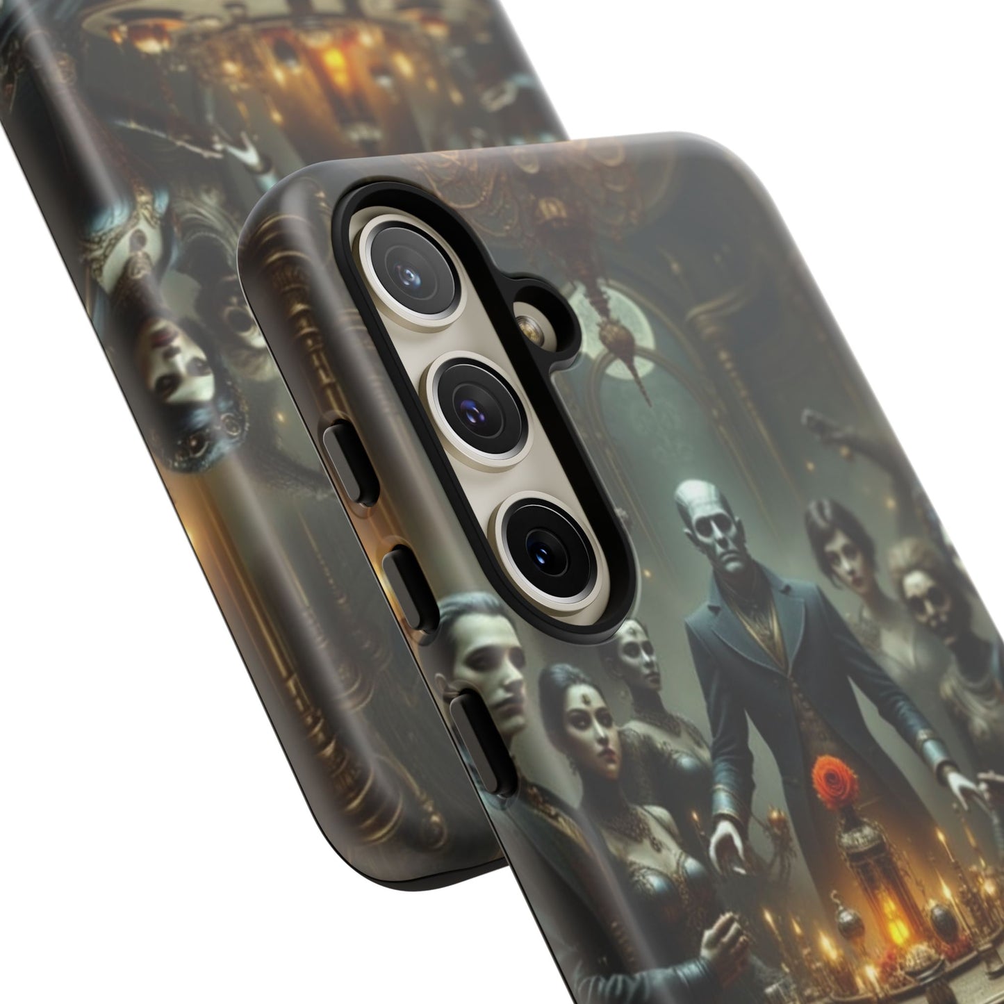 Gothic Phone Case, Unique Tough Cases, Dark Aesthetic Accessories, Perfect Gift for Halloween, Stylish Tech Protection