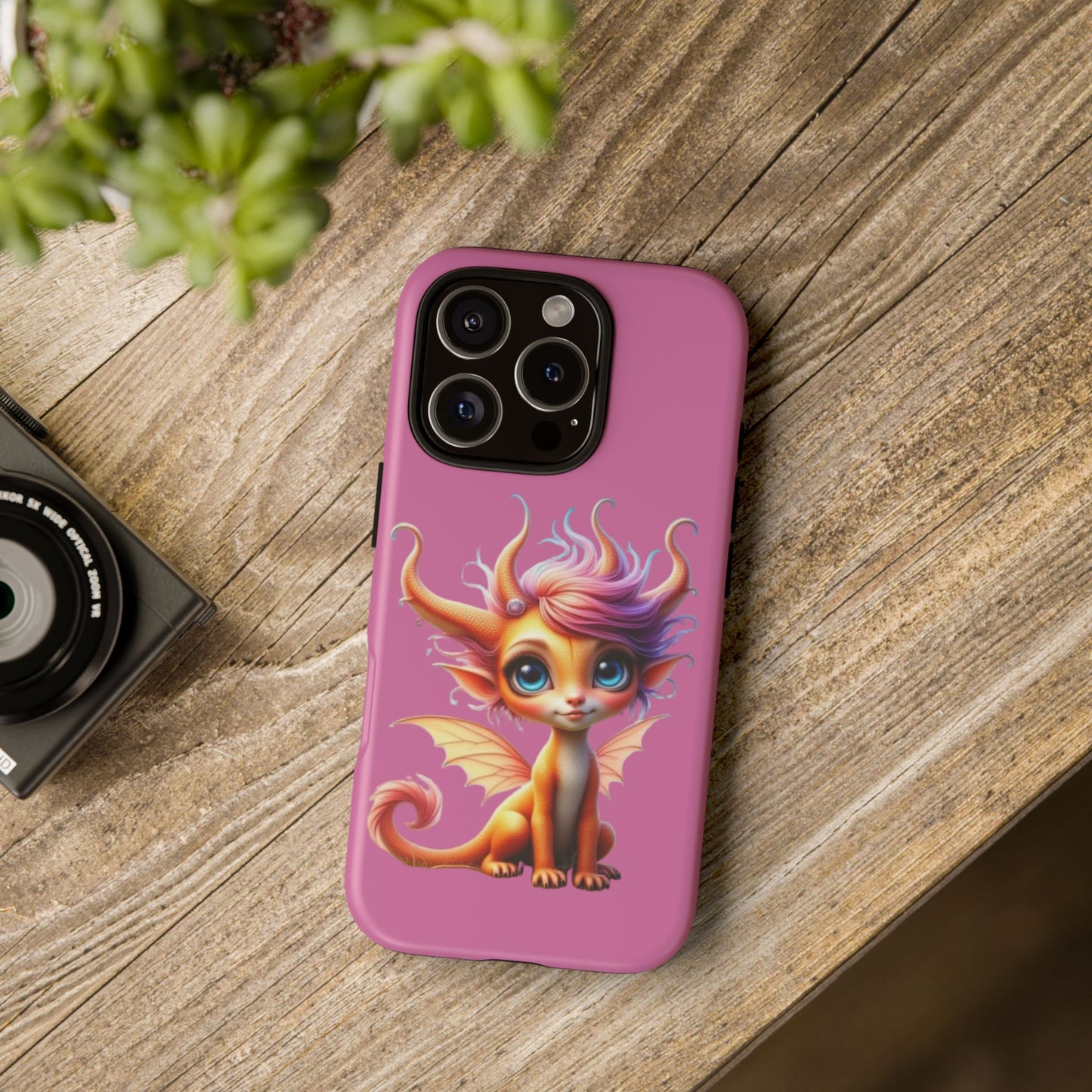 Dragon-Themed Phone Case, Cute Fantasy Phone Cover, Gifts for Kids, Magical Dragon Design, Birthday Present, Phone Accessories