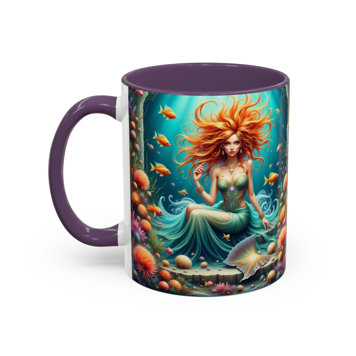 Astrology Pisces Accent Coffee Mug (11, 15oz)