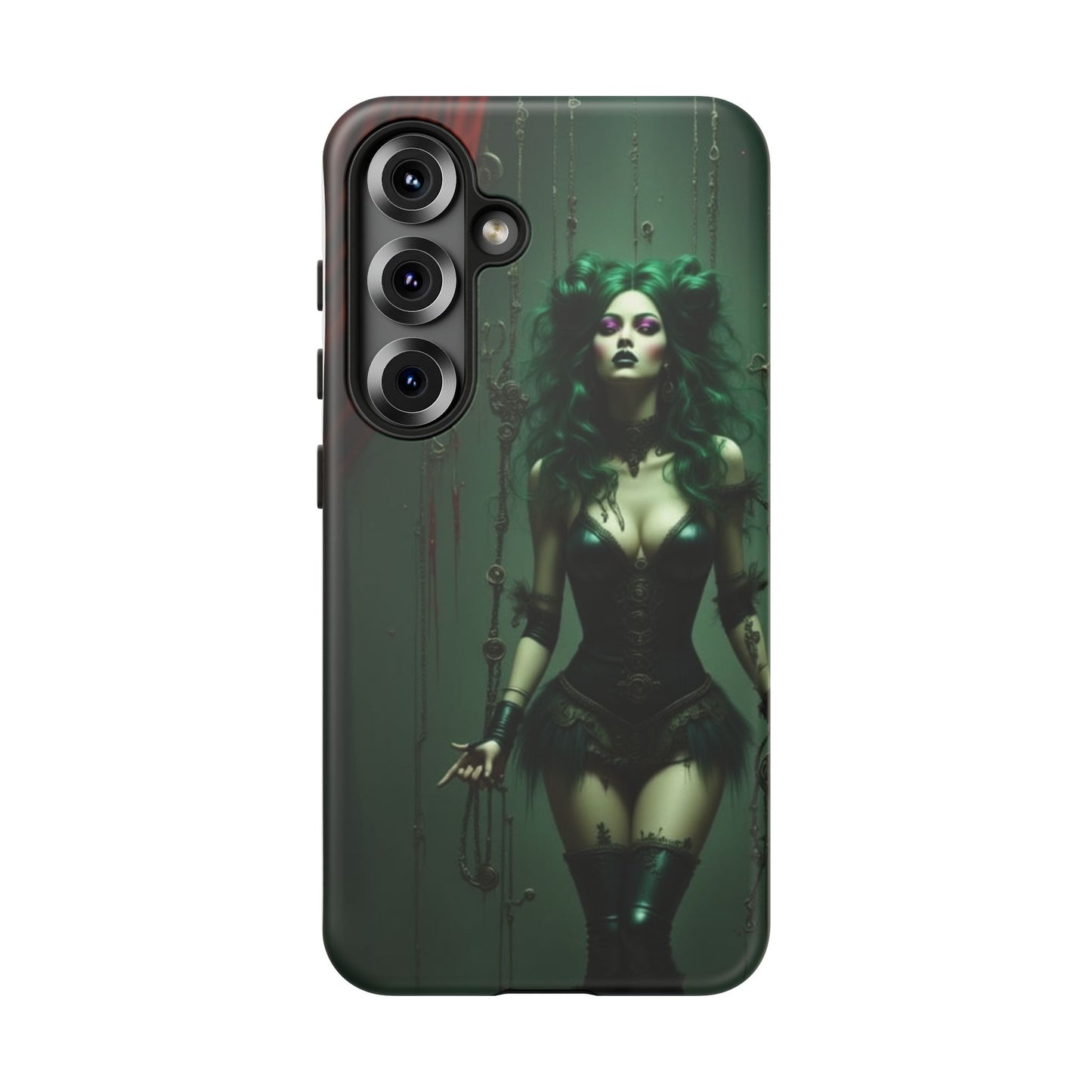 Gothic Phone Case for Tough Souls, Dark Aesthetic, Halloween Gift, Alternative Fashion, Unique Mobile Accessory