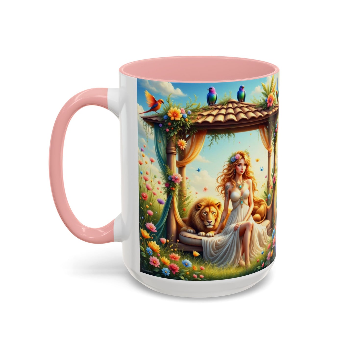 Astrology Leo Accent Coffee Mug (11, 15oz)