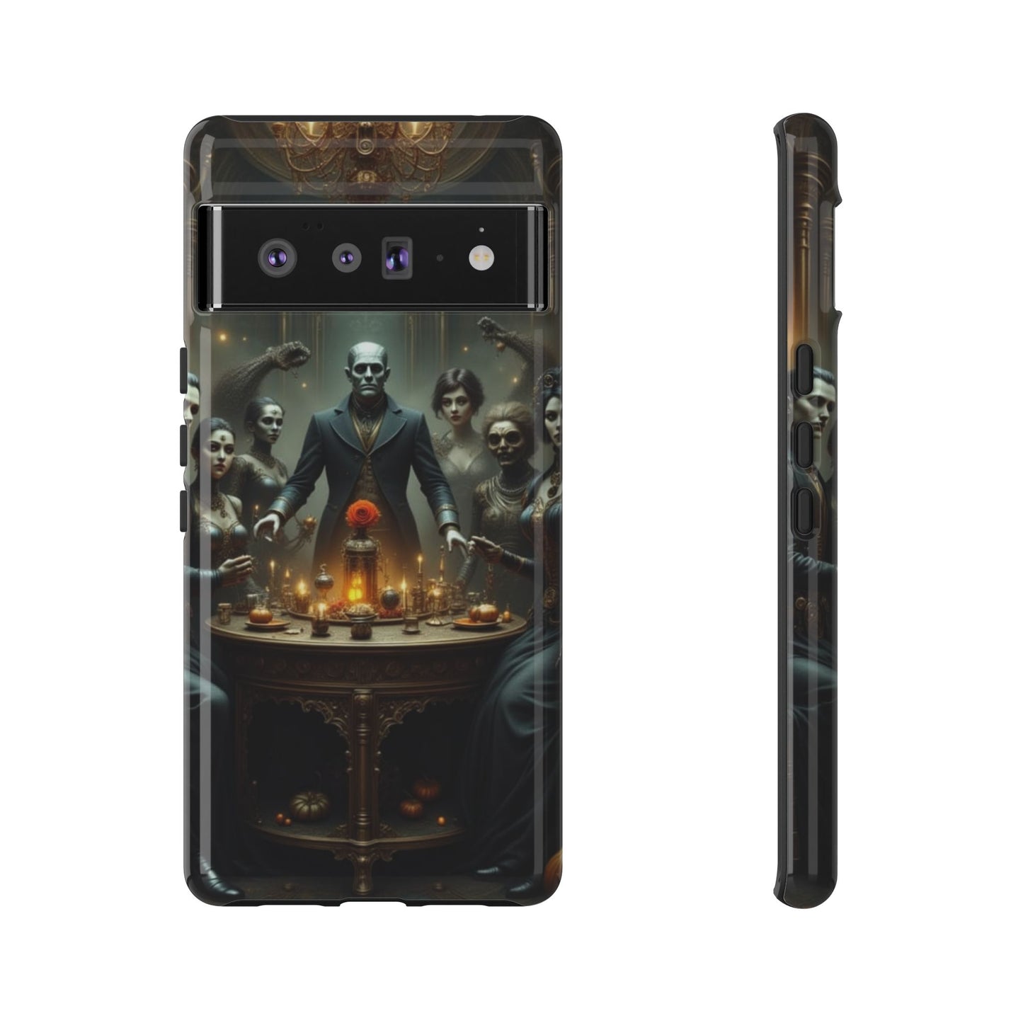 Gothic Phone Case, Unique Tough Cases, Dark Aesthetic Accessories, Perfect Gift for Halloween, Stylish Tech Protection