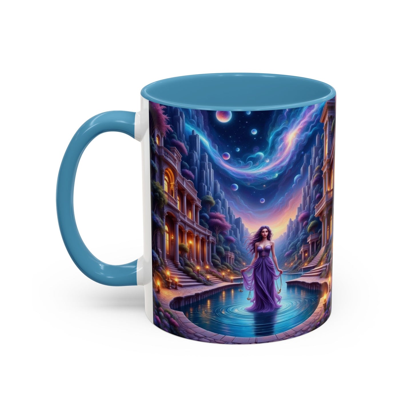 Astrology Libra Accent Coffee Mug (11, 15oz)