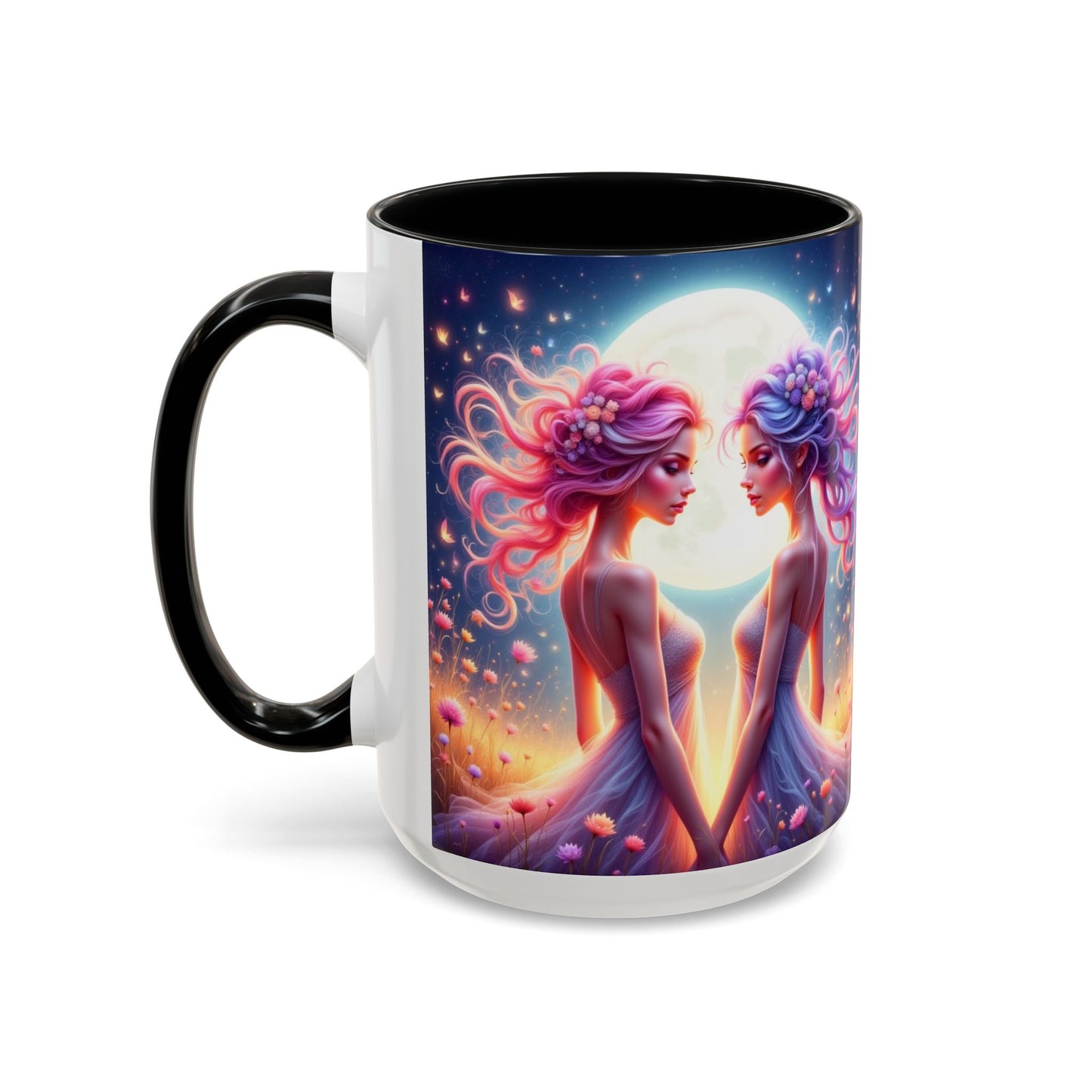 Astrology Gemini Accent Coffee Mug (11, 15oz)