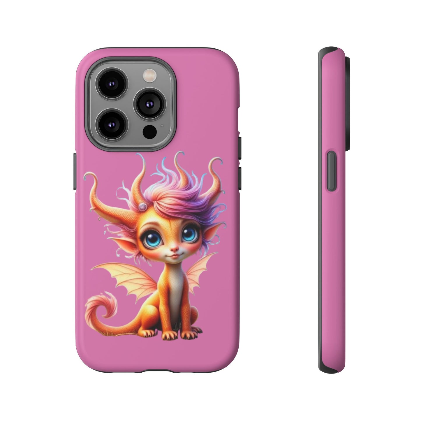 Dragon-Themed Phone Case, Cute Fantasy Phone Cover, Gifts for Kids, Magical Dragon Design, Birthday Present, Phone Accessories