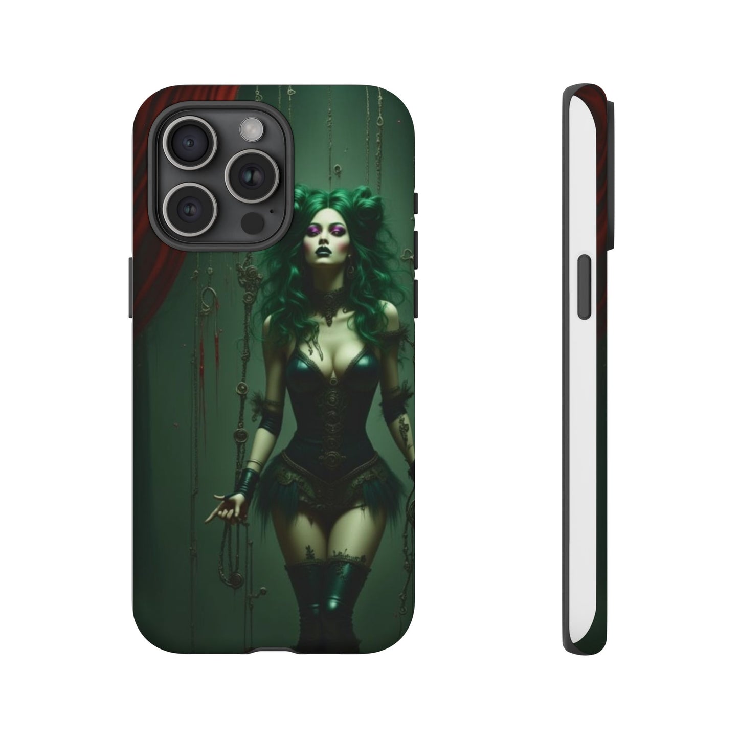Gothic Phone Case for Tough Souls, Dark Aesthetic, Halloween Gift, Alternative Fashion, Unique Mobile Accessory