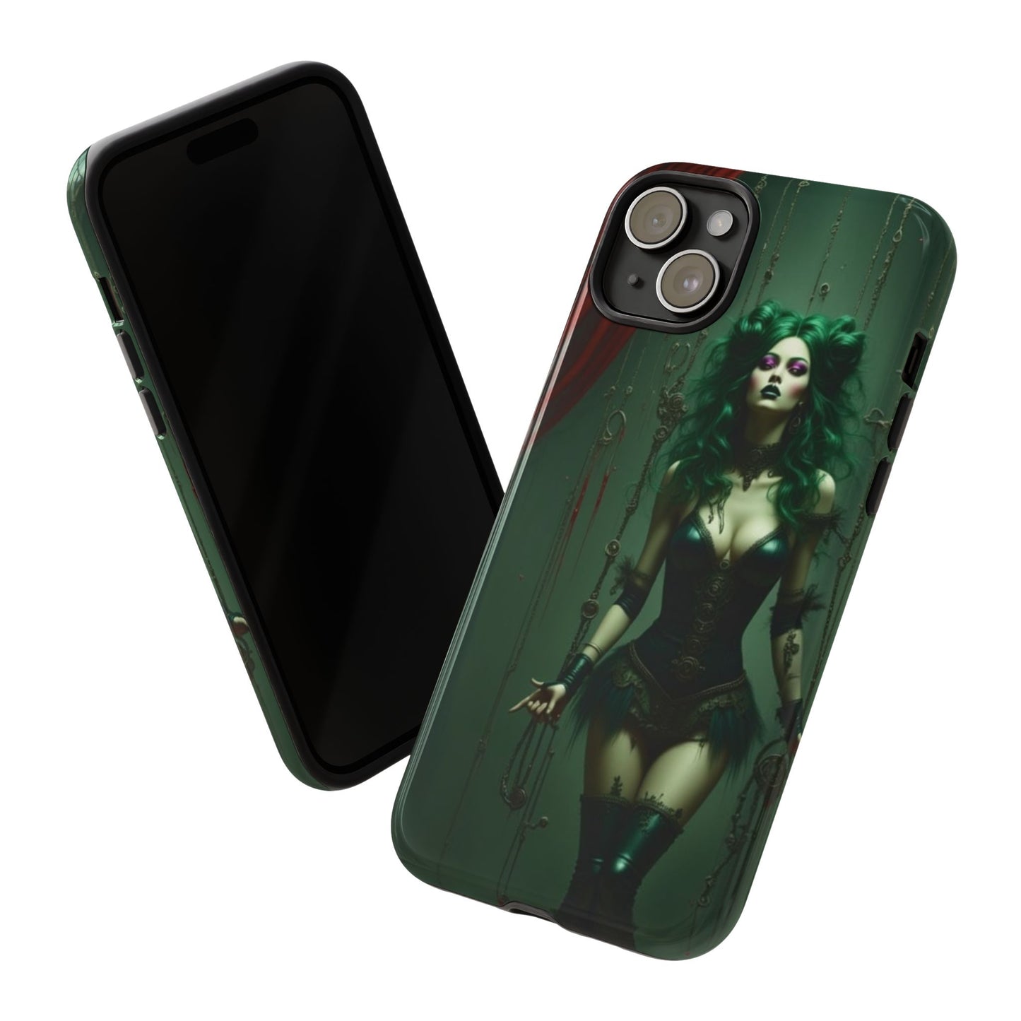 Gothic Phone Case for Tough Souls, Dark Aesthetic, Halloween Gift, Alternative Fashion, Unique Mobile Accessory