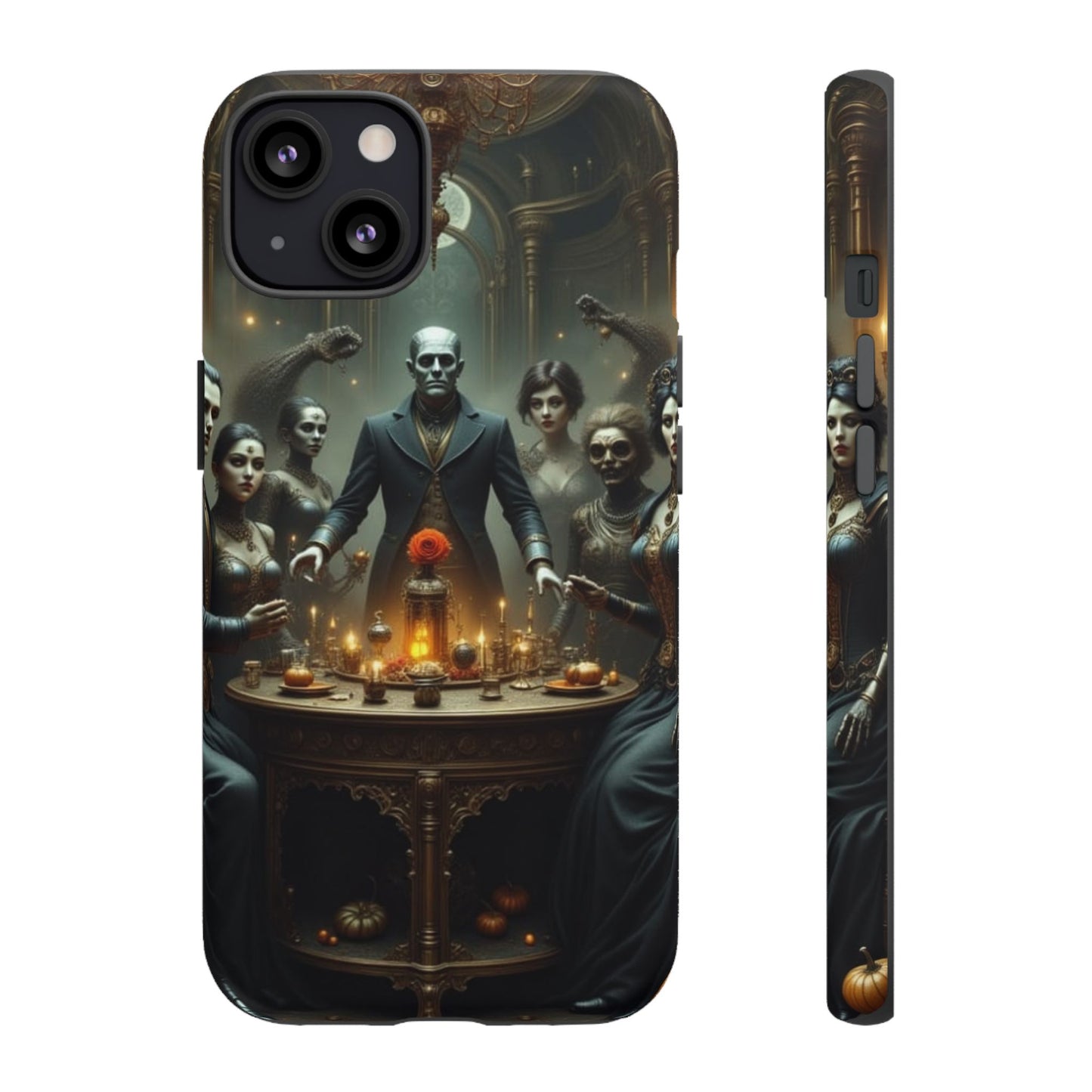 Gothic Phone Case, Unique Tough Cases, Dark Aesthetic Accessories, Perfect Gift for Halloween, Stylish Tech Protection