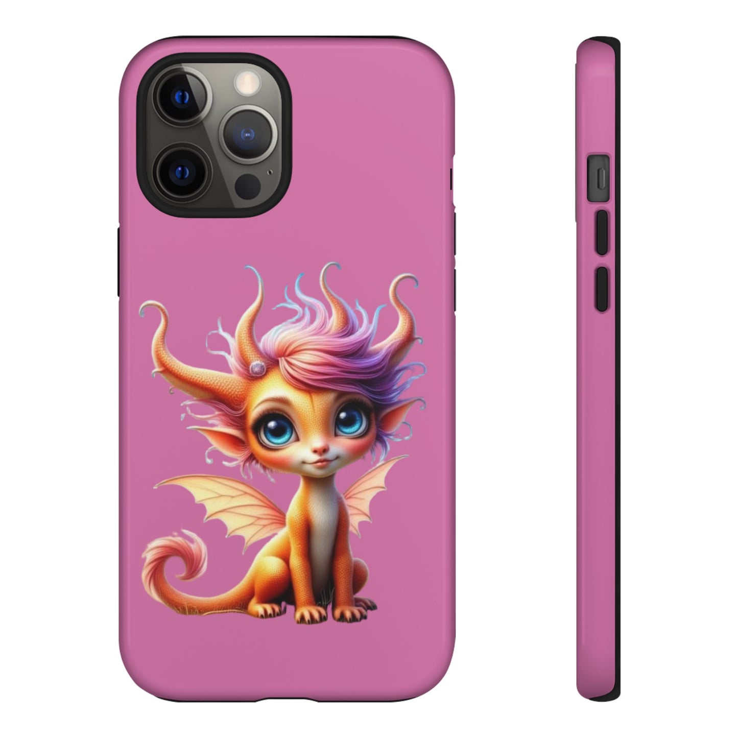 Dragon-Themed Phone Case, Cute Fantasy Phone Cover, Gifts for Kids, Magical Dragon Design, Birthday Present, Phone Accessories