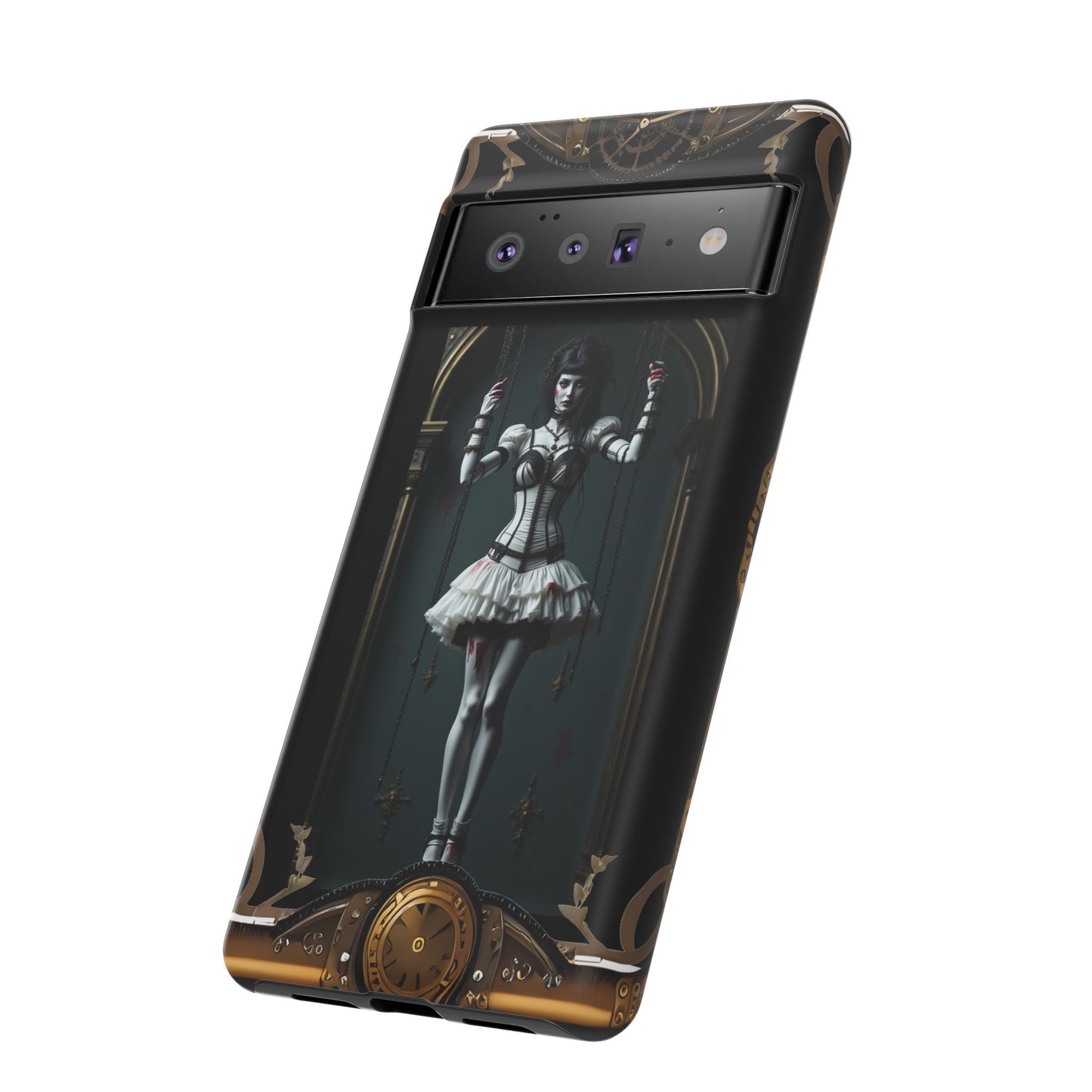 Steampunk Phone Case, Designer Phone Cover, Artistic Mobile Case, Gothic Horror Phone Case