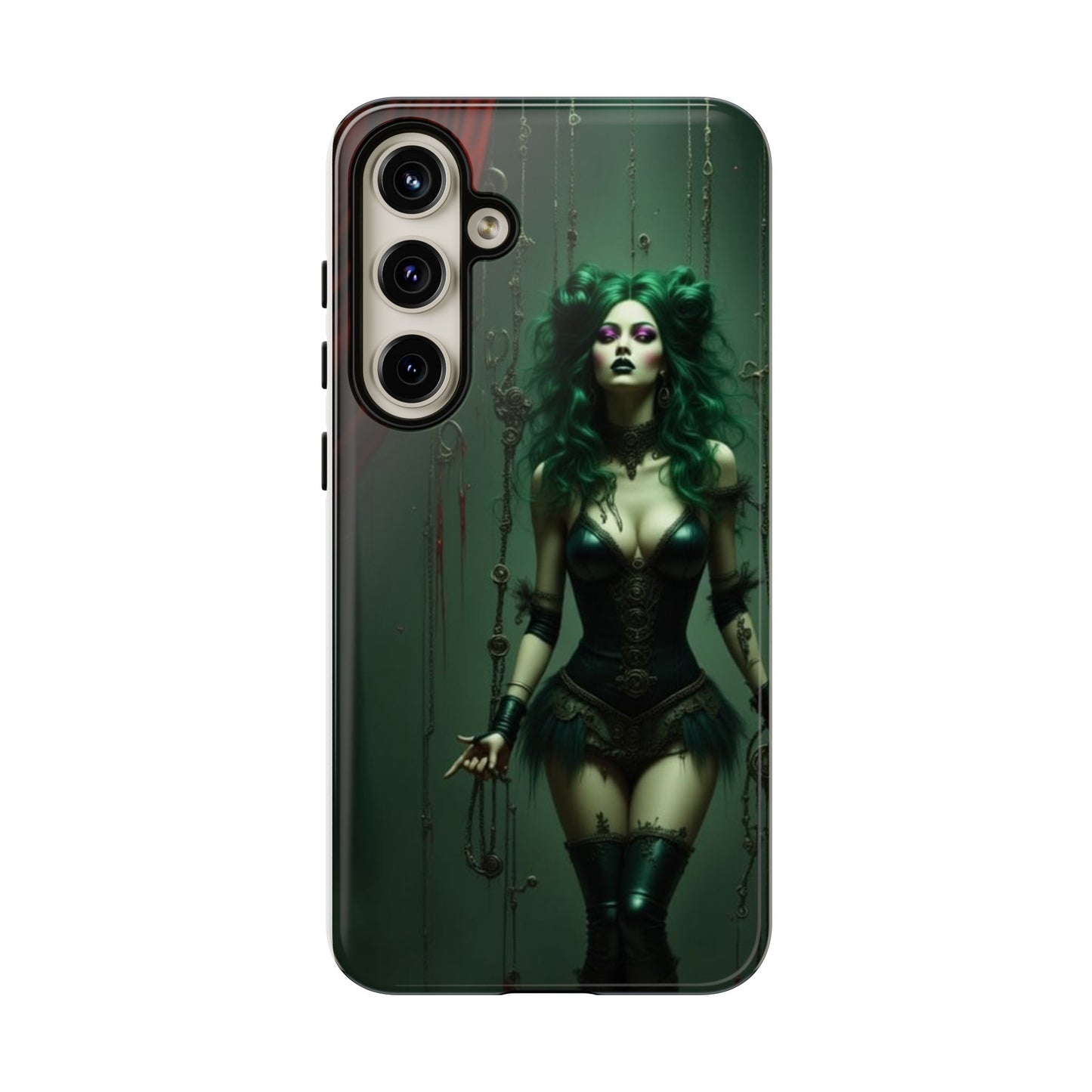 Gothic Phone Case for Tough Souls, Dark Aesthetic, Halloween Gift, Alternative Fashion, Unique Mobile Accessory