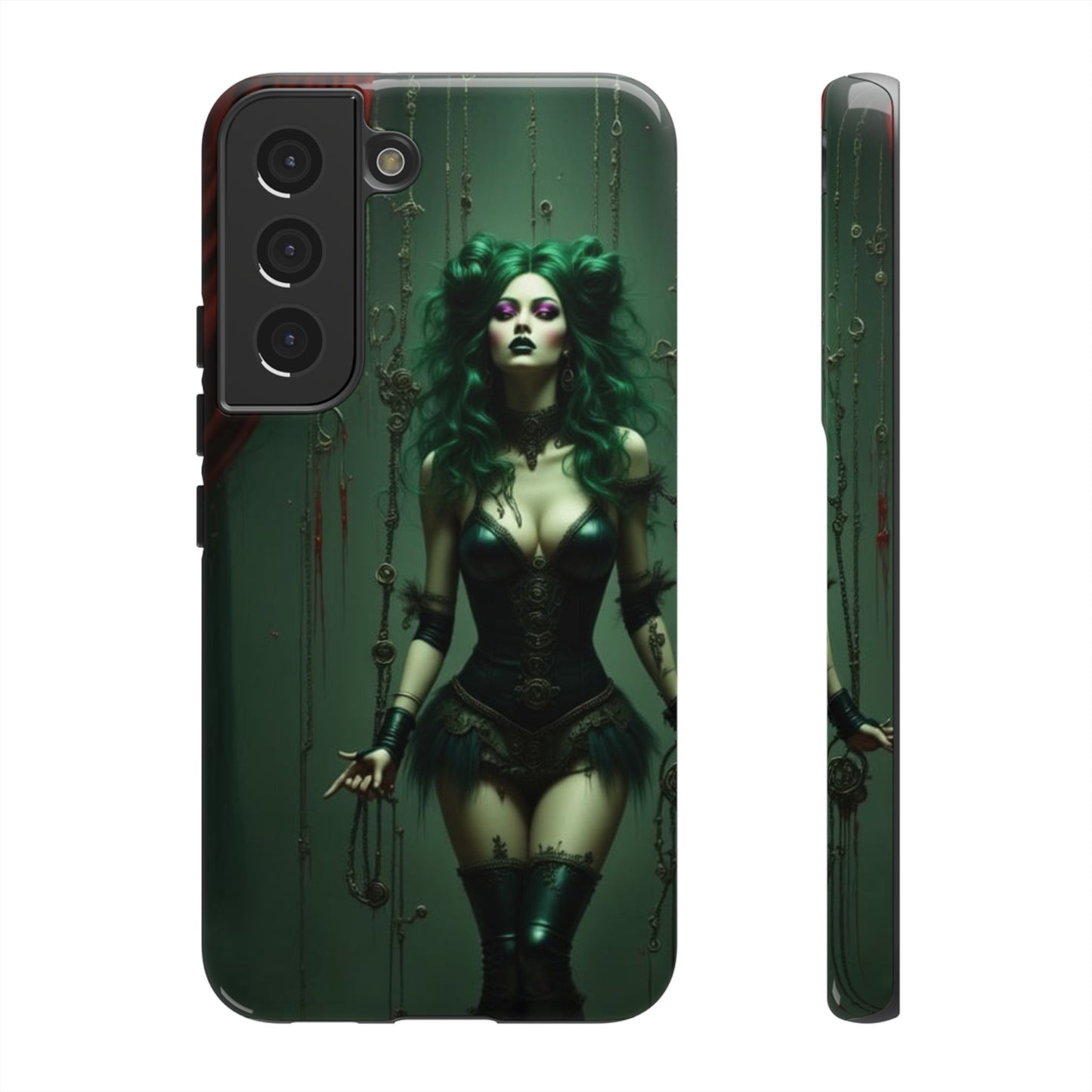Gothic Phone Case for Tough Souls, Dark Aesthetic, Halloween Gift, Alternative Fashion, Unique Mobile Accessory