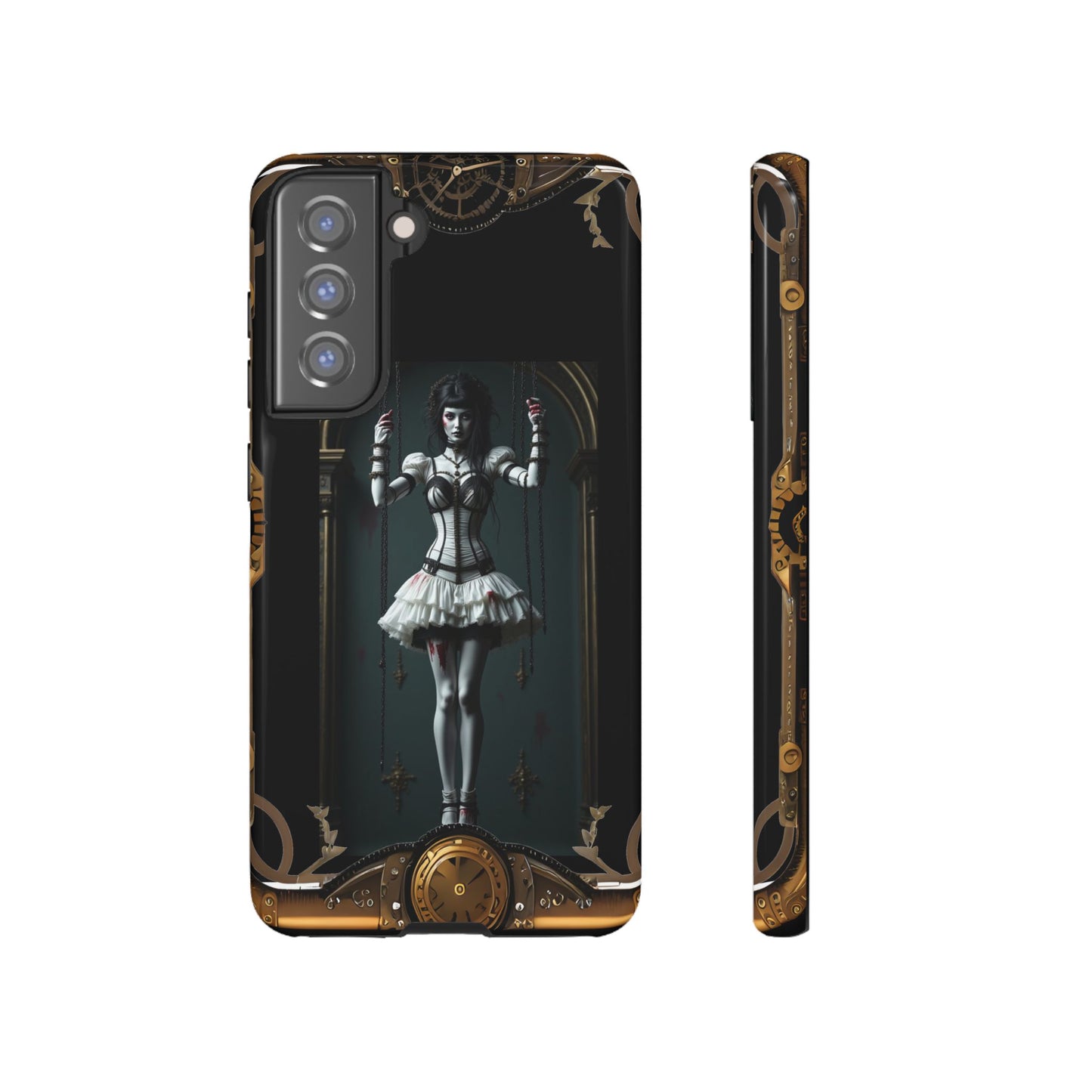 Steampunk Phone Case, Designer Phone Cover, Artistic Mobile Case, Gothic Horror Phone Case