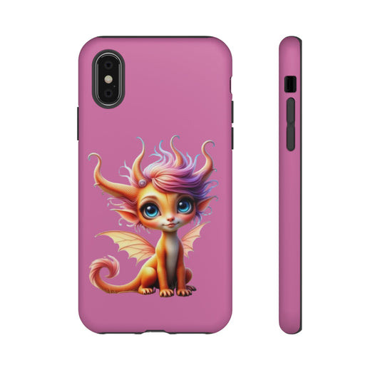 Dragon-Themed Phone Case, Cute Fantasy Phone Cover, Gifts for Kids, Magical Dragon Design, Birthday Present, Phone Accessories