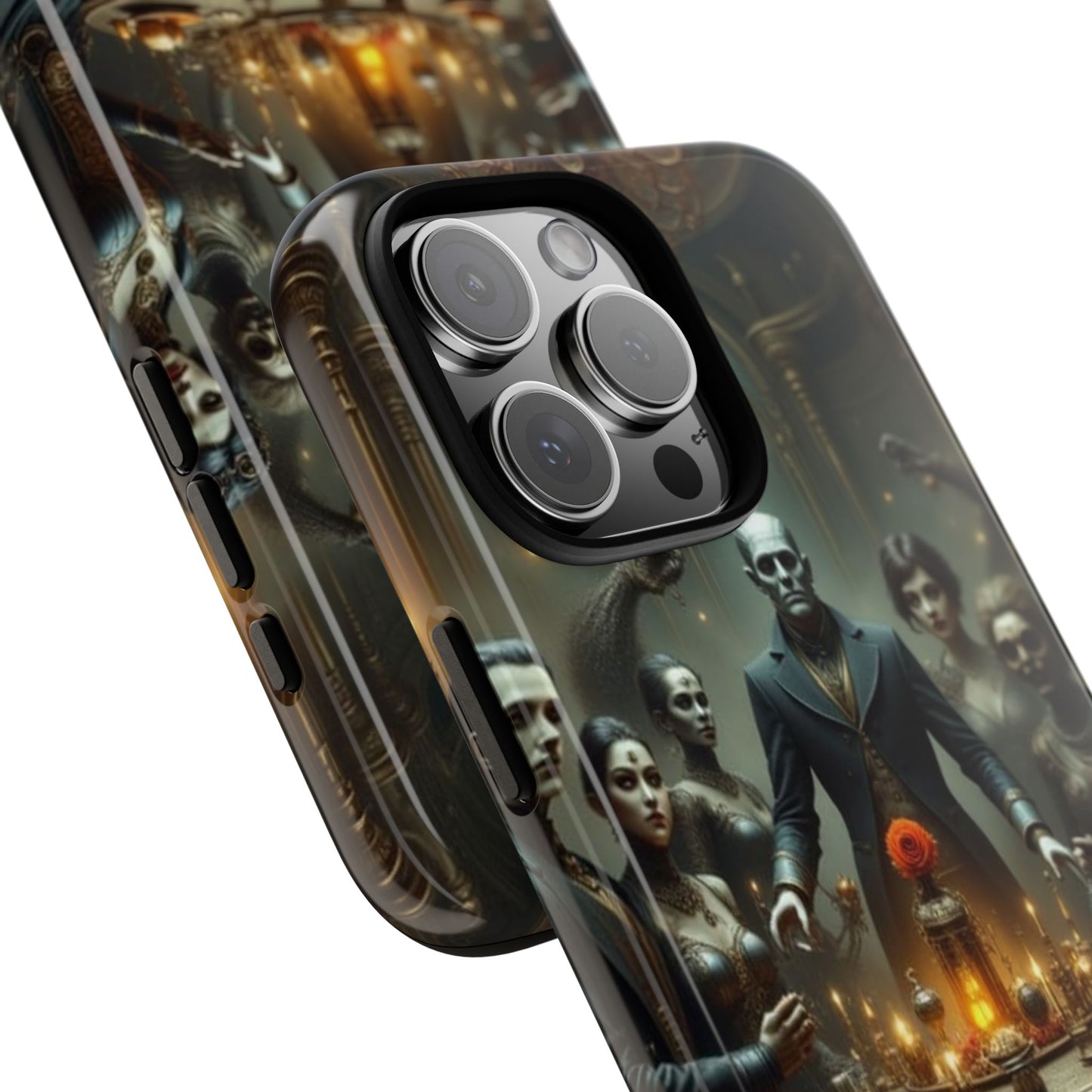 Gothic Phone Case, Unique Tough Cases, Dark Aesthetic Accessories, Perfect Gift for Halloween, Stylish Tech Protection