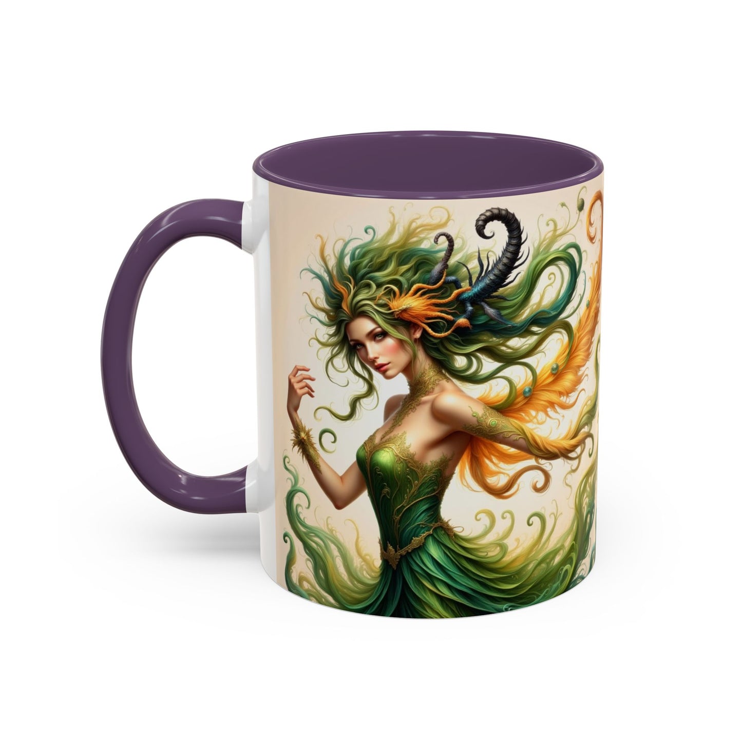 Astrology Scorpio Accent Coffee Mug (11, 15oz)