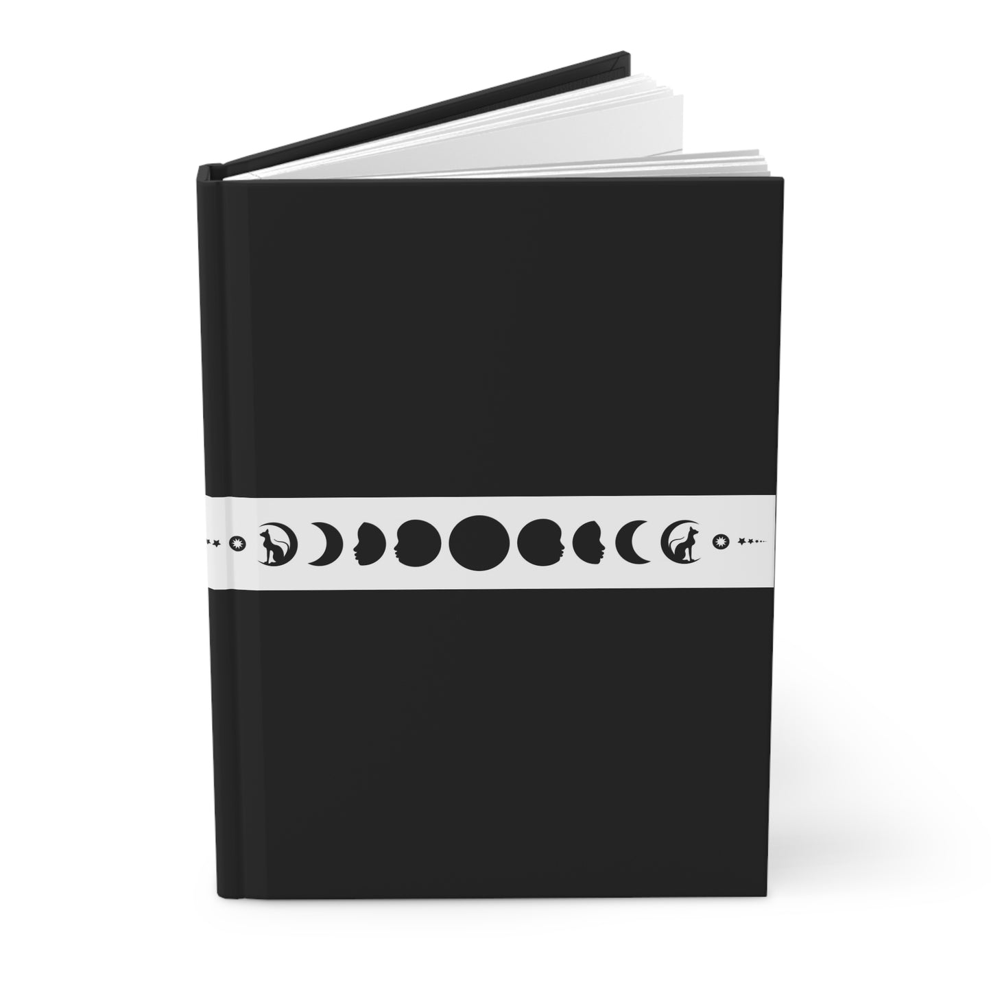 Lunar Phases Notebook - Celestial Journal for Stargazers, Moon Lovers, Creative Writing, Gift Idea for Artists, Unique Stationery