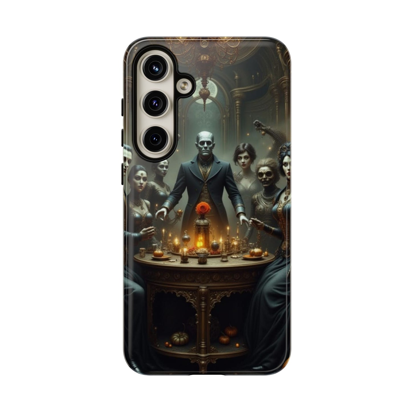 Gothic Phone Case, Unique Tough Cases, Dark Aesthetic Accessories, Perfect Gift for Halloween, Stylish Tech Protection