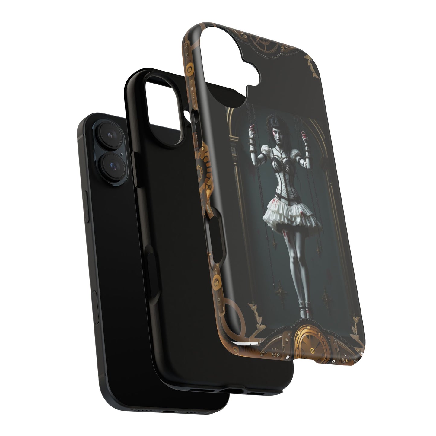 Steampunk Phone Case, Designer Phone Cover, Artistic Mobile Case, Gothic Horror Phone Case
