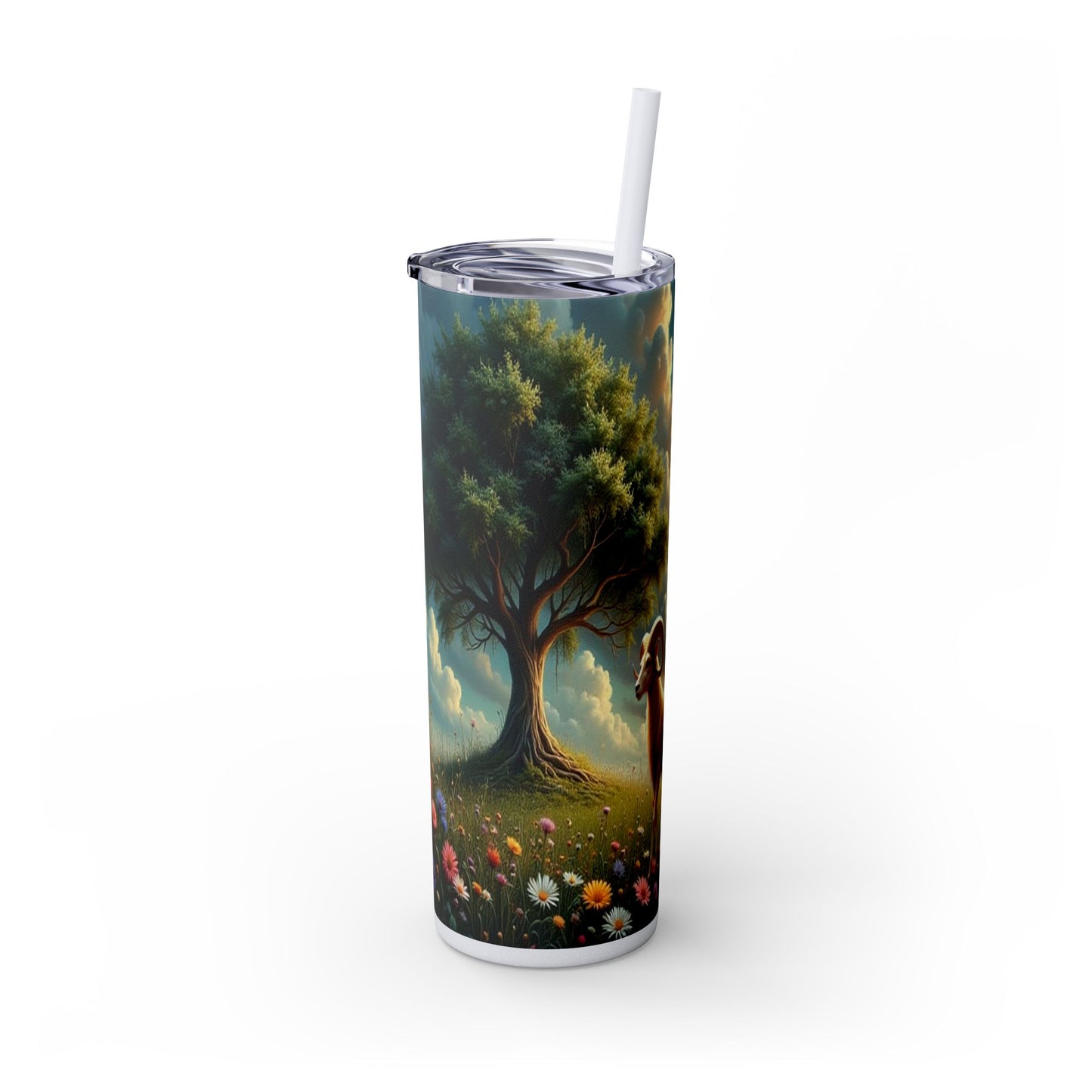 Zodiac Aries Tumbler with Straw, 20oz