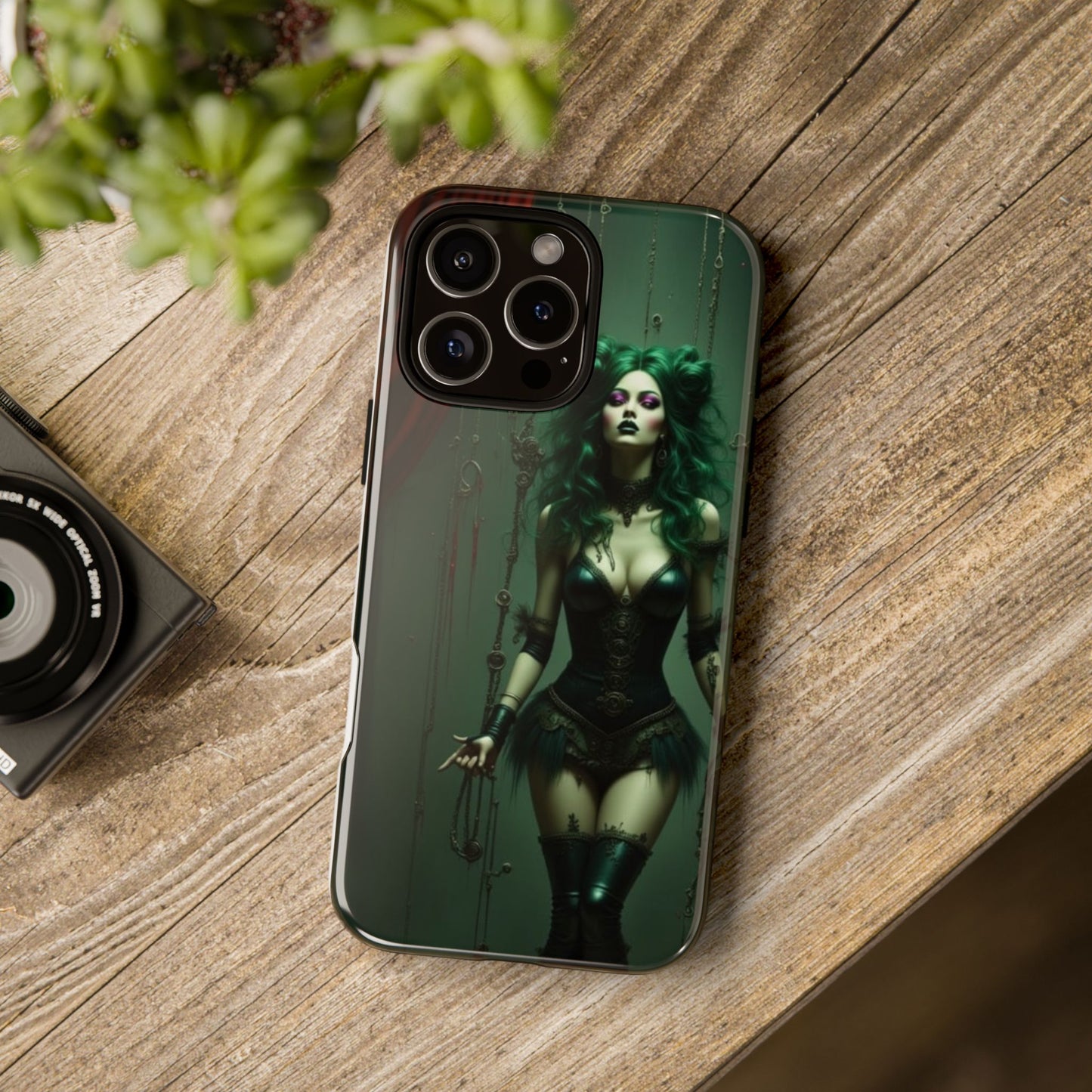 Gothic Phone Case for Tough Souls, Dark Aesthetic, Halloween Gift, Alternative Fashion, Unique Mobile Accessory