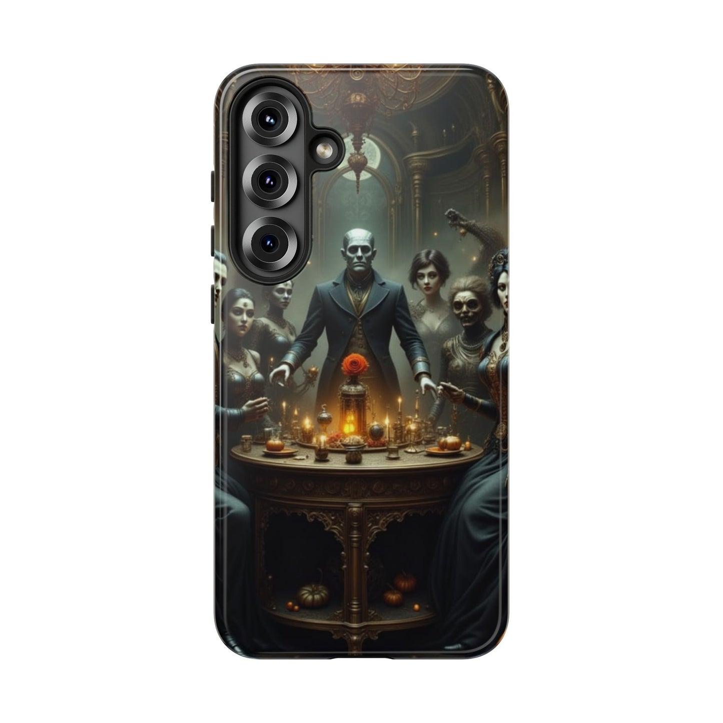 Gothic Phone Case, Unique Tough Cases, Dark Aesthetic Accessories, Perfect Gift for Halloween, Stylish Tech Protection