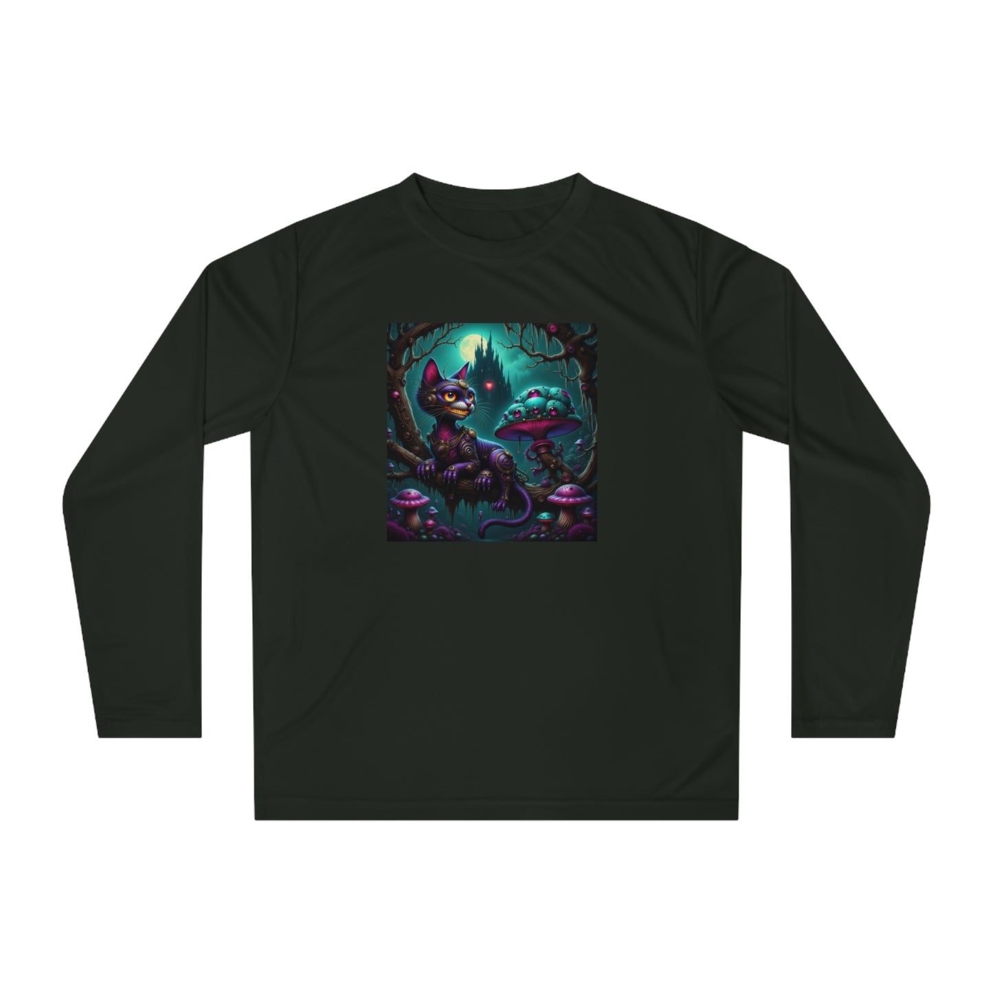 Mystical Cat Performance Long Sleeve Shirt | Unique Cat Design, Fantasy Apparel, Gift for Cat Lovers, Lightweight Activewear, Perfect [...]