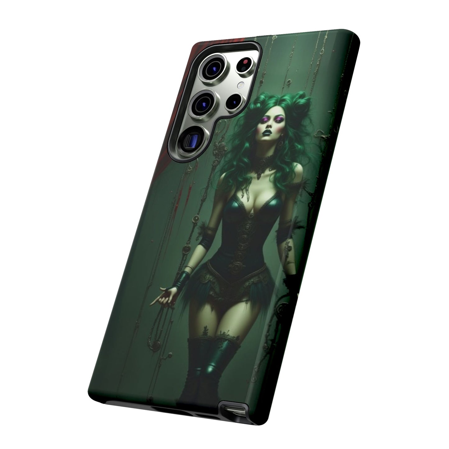 Gothic Phone Case for Tough Souls, Dark Aesthetic, Halloween Gift, Alternative Fashion, Unique Mobile Accessory