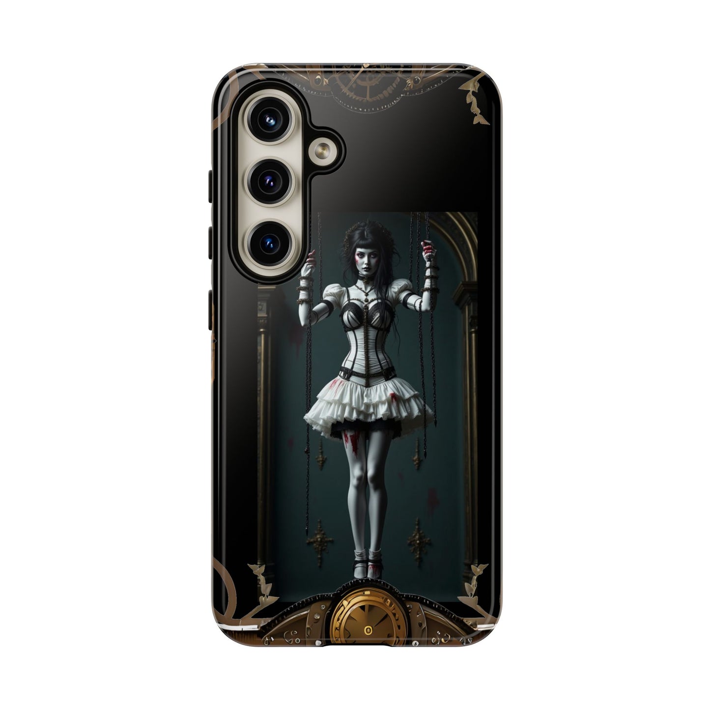 Steampunk Phone Case, Designer Phone Cover, Artistic Mobile Case, Gothic Horror Phone Case