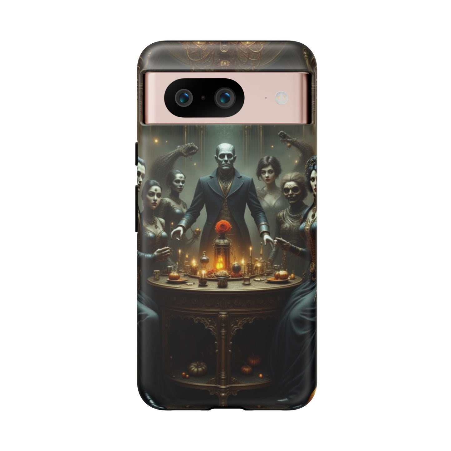 Gothic Phone Case, Unique Tough Cases, Dark Aesthetic Accessories, Perfect Gift for Halloween, Stylish Tech Protection