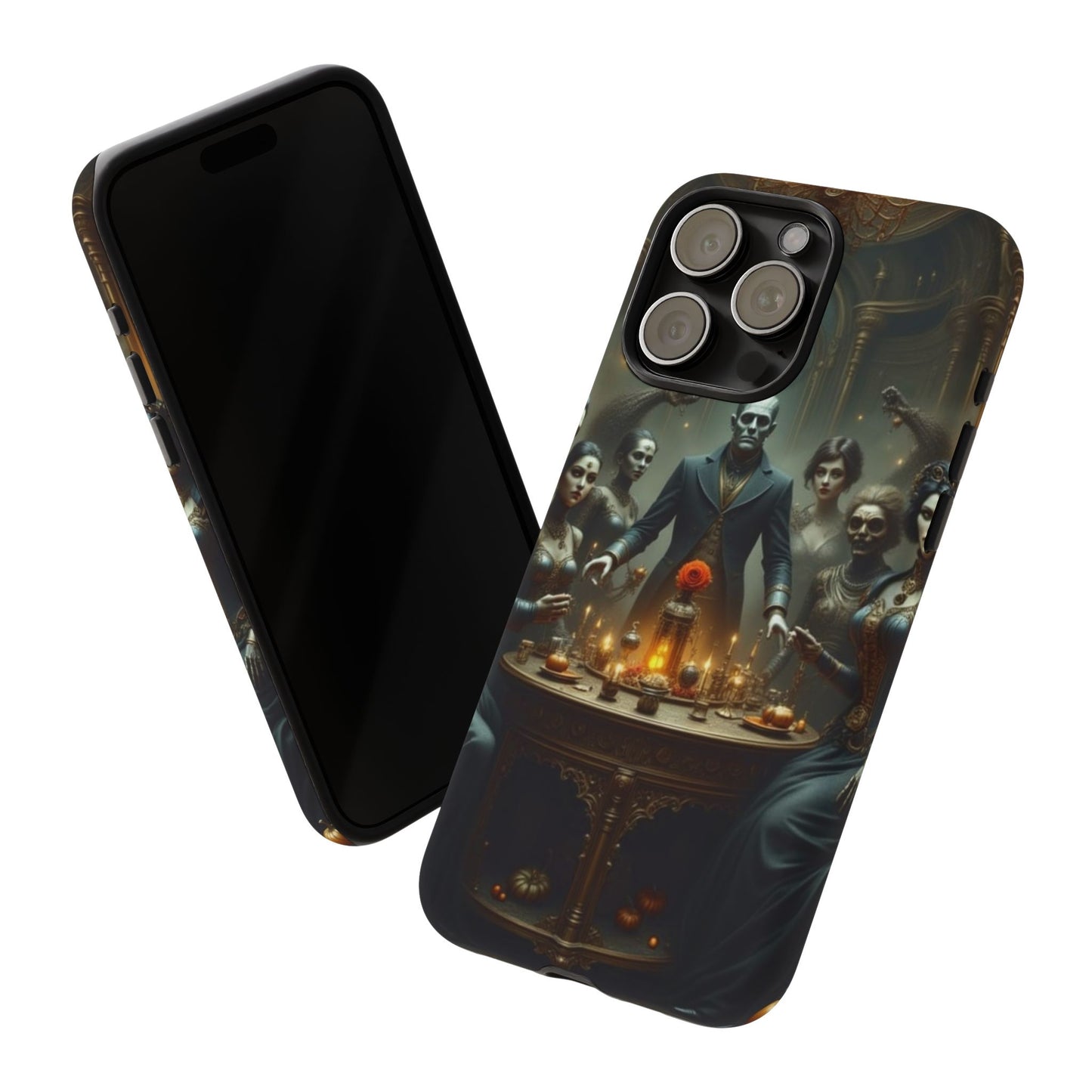 Gothic Phone Case, Unique Tough Cases, Dark Aesthetic Accessories, Perfect Gift for Halloween, Stylish Tech Protection