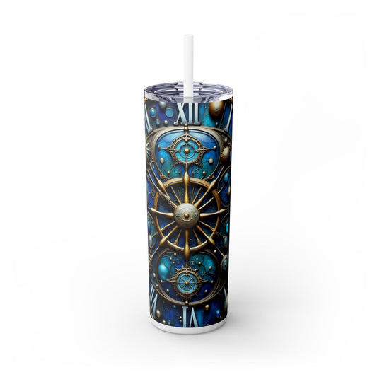 Galactic Clock Skinny Tumbler, 20oz | Space Theme Travel Mug | Ideal Gift for Astronomers | Cosmic Decor | Unique Birthday Present | [...]