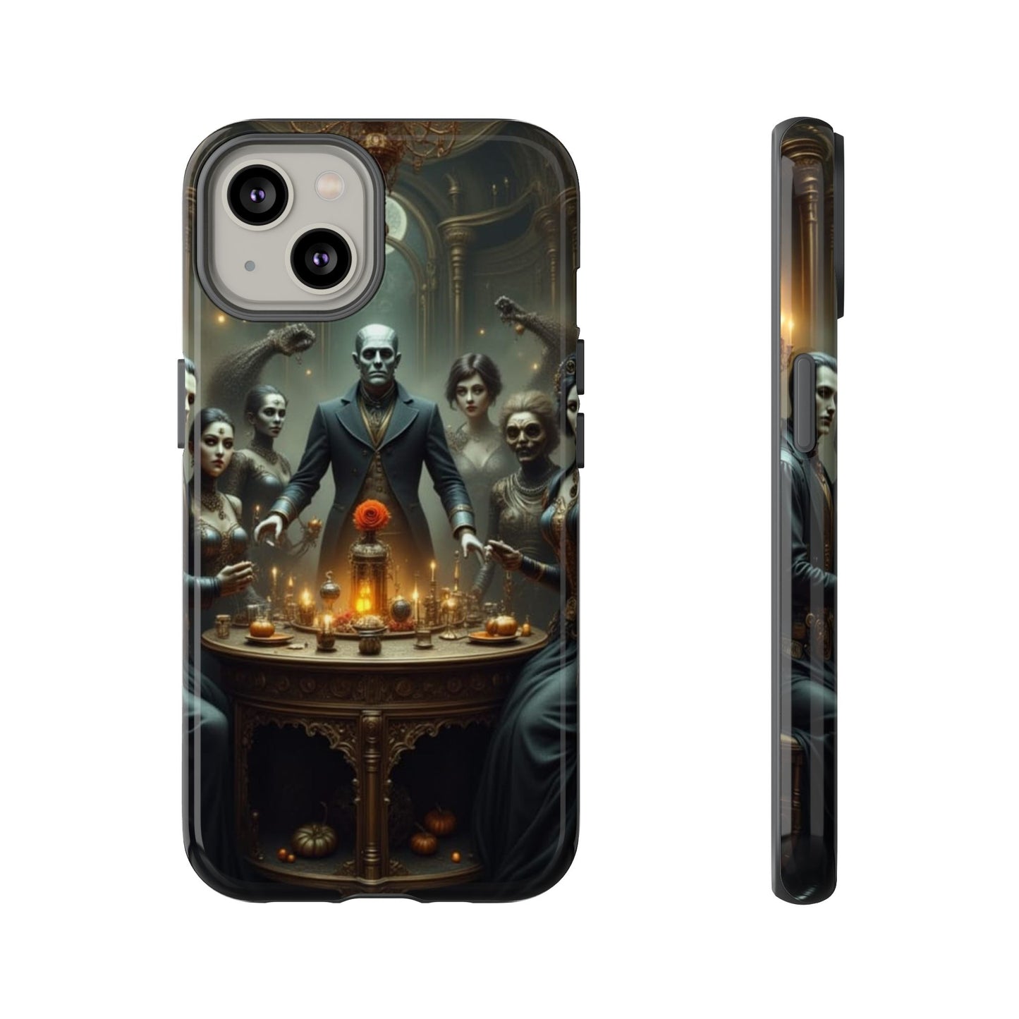 Gothic Phone Case, Unique Tough Cases, Dark Aesthetic Accessories, Perfect Gift for Halloween, Stylish Tech Protection