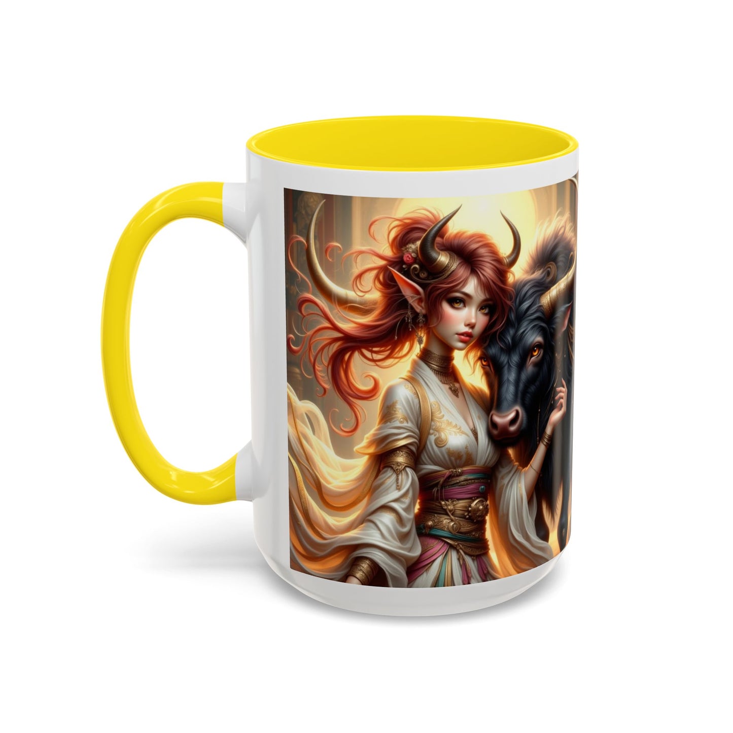 Astrology Taurus Accent Coffee Mug (11, 15oz)