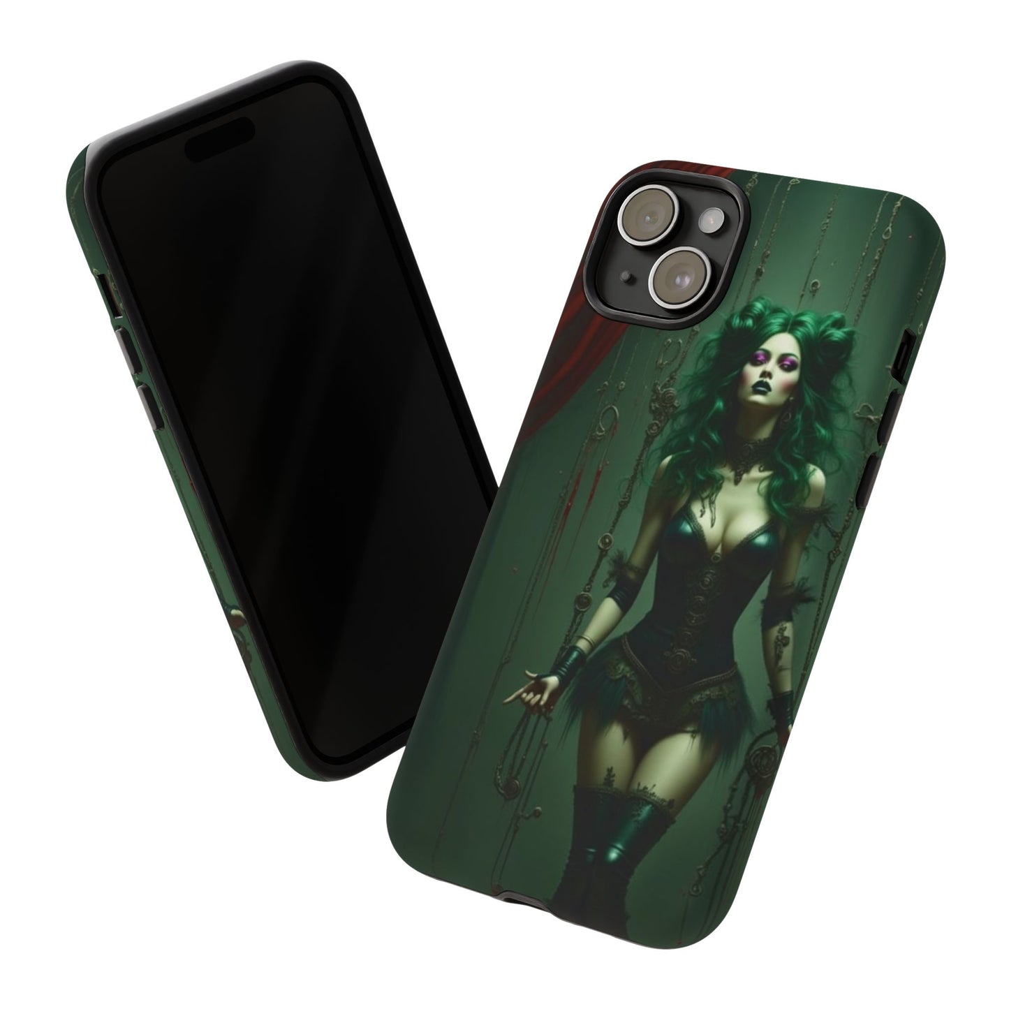 Gothic Phone Case for Tough Souls, Dark Aesthetic, Halloween Gift, Alternative Fashion, Unique Mobile Accessory