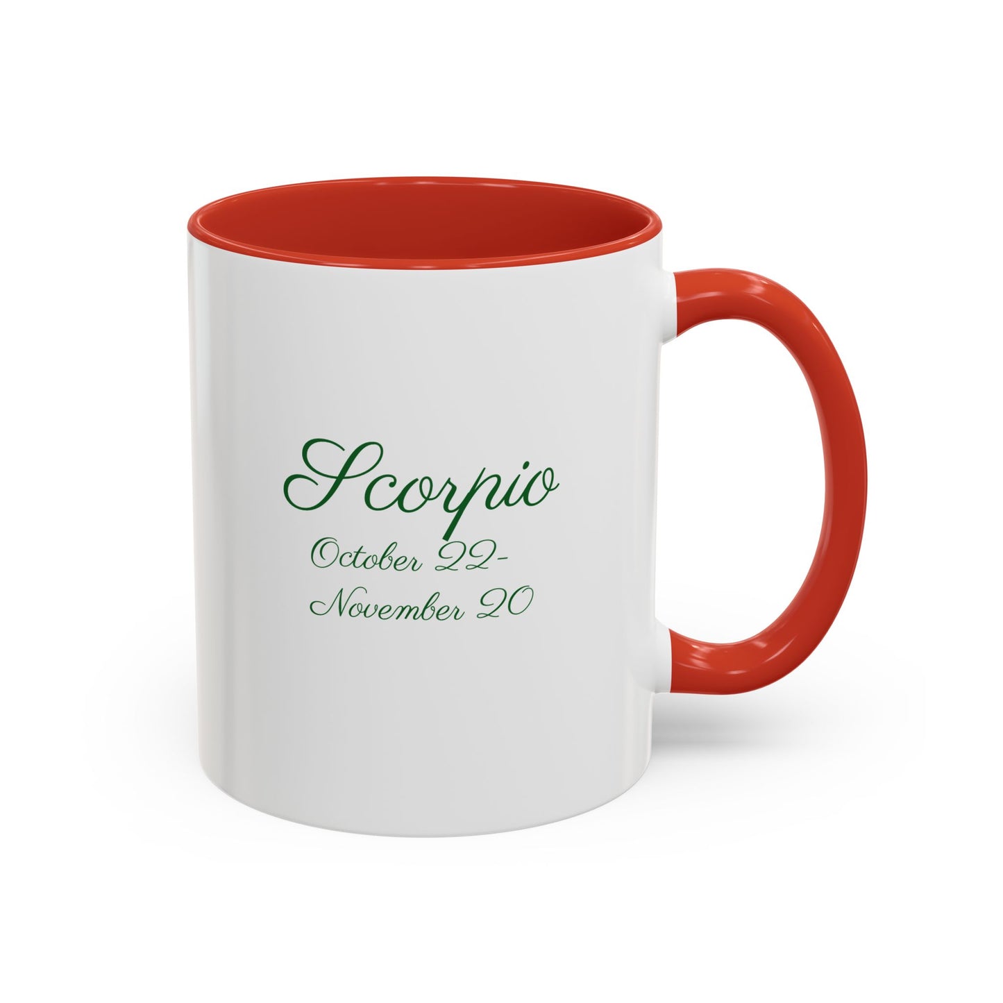 Astrology Scorpio Accent Coffee Mug (11, 15oz)