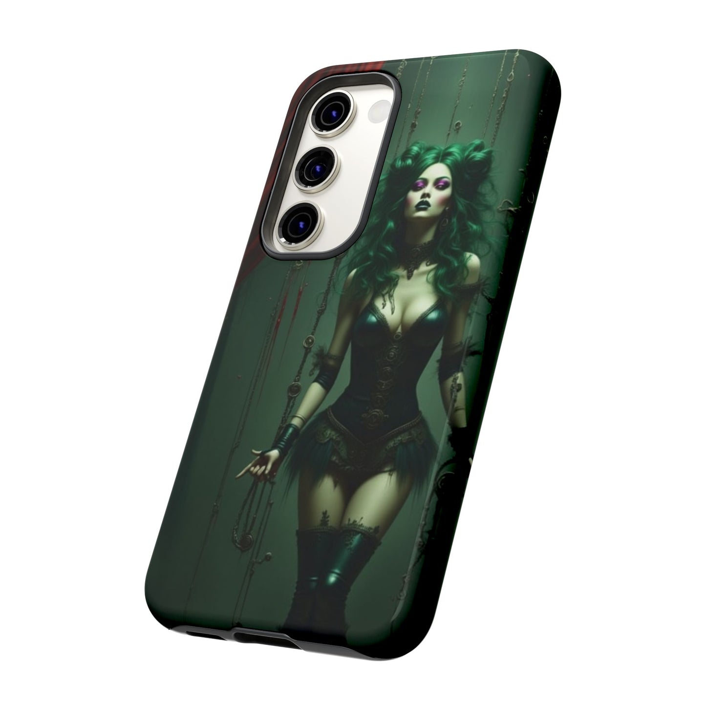 Gothic Phone Case for Tough Souls, Dark Aesthetic, Halloween Gift, Alternative Fashion, Unique Mobile Accessory