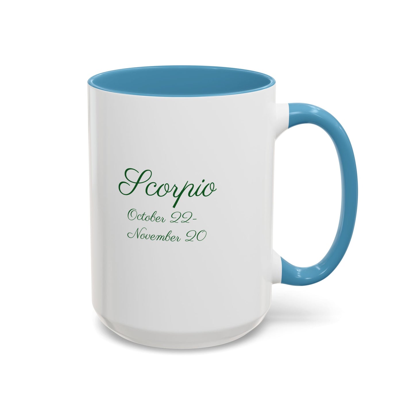 Astrology Scorpio Accent Coffee Mug (11, 15oz)