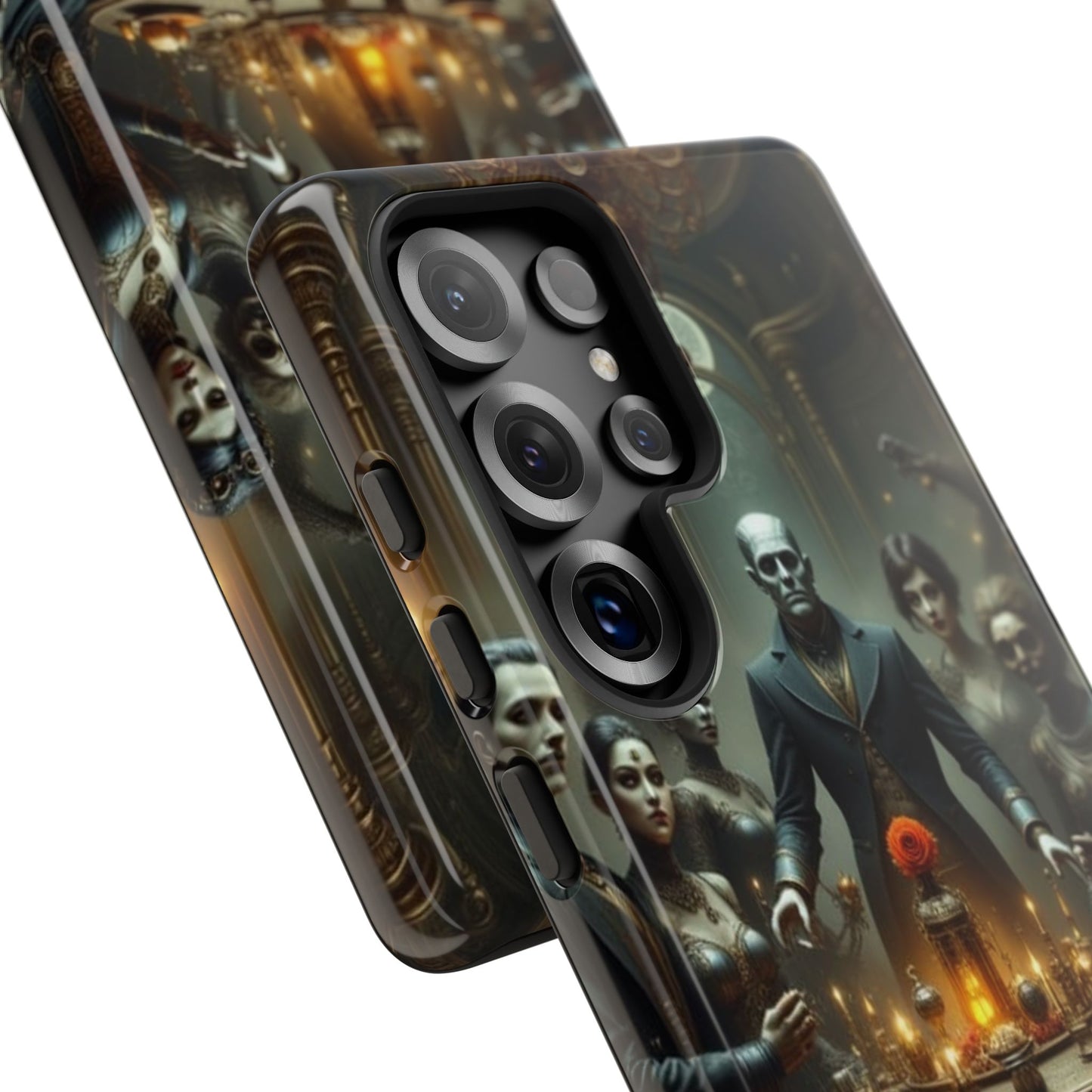 Gothic Phone Case, Unique Tough Cases, Dark Aesthetic Accessories, Perfect Gift for Halloween, Stylish Tech Protection