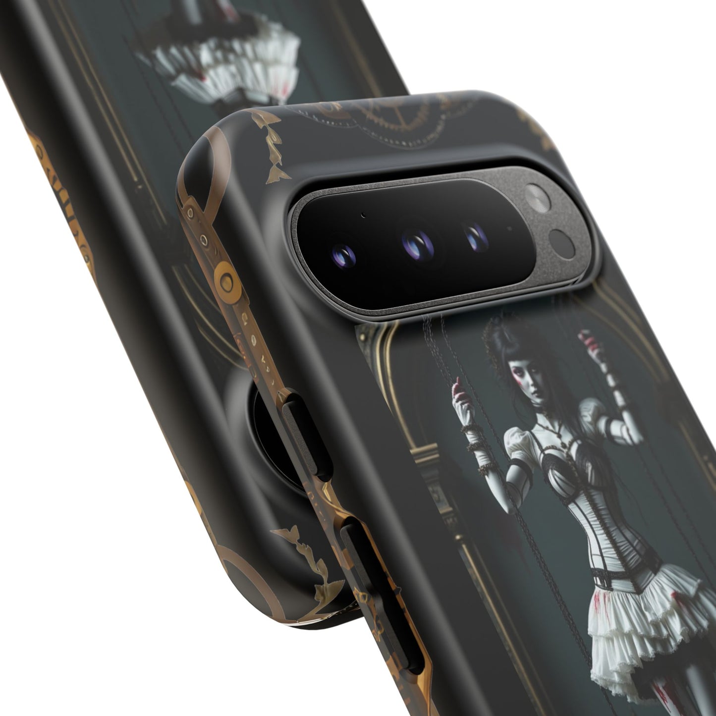 Steampunk Phone Case, Designer Phone Cover, Artistic Mobile Case, Gothic Horror Phone Case