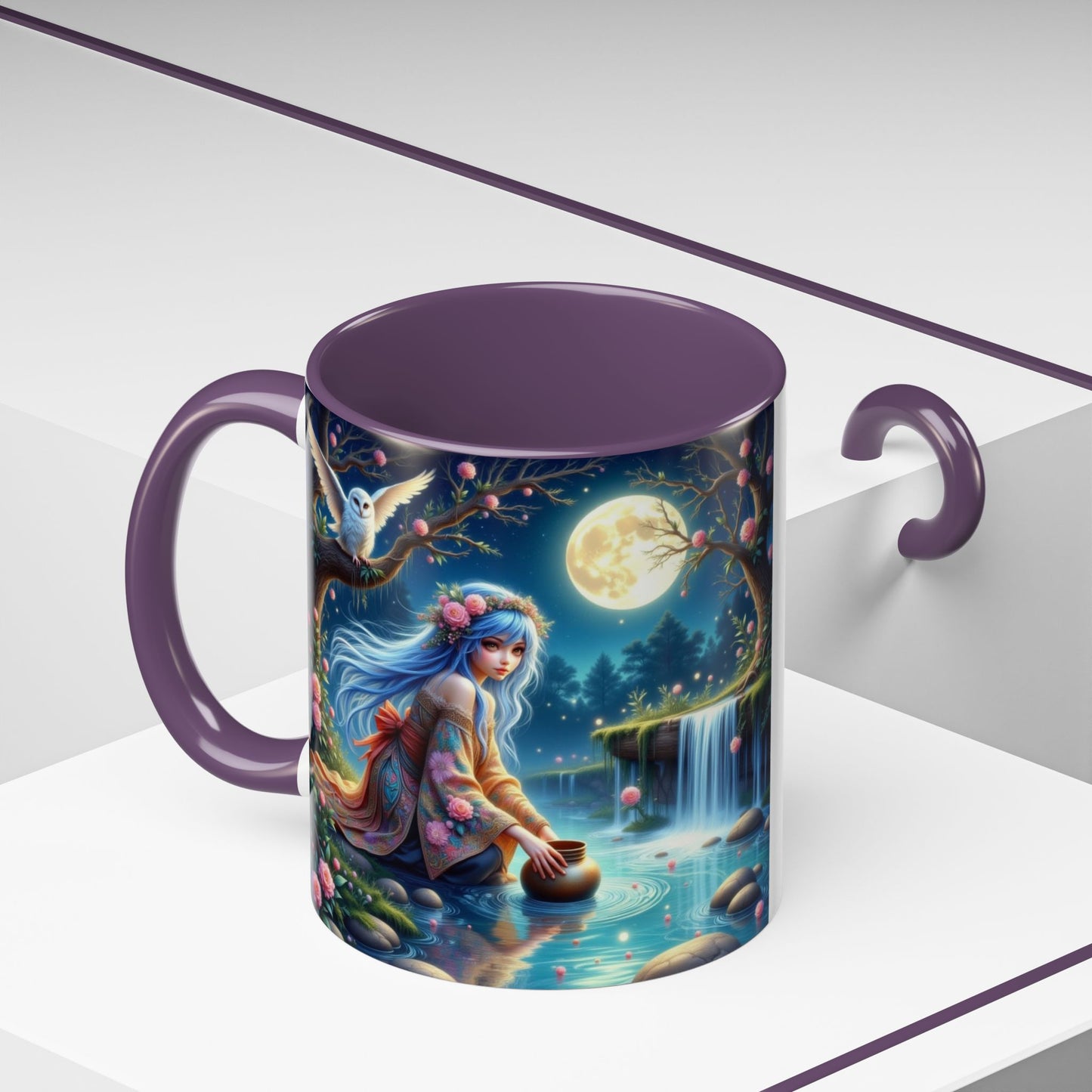 Astrology Virgo Accent Coffee Mug (11, 15oz)