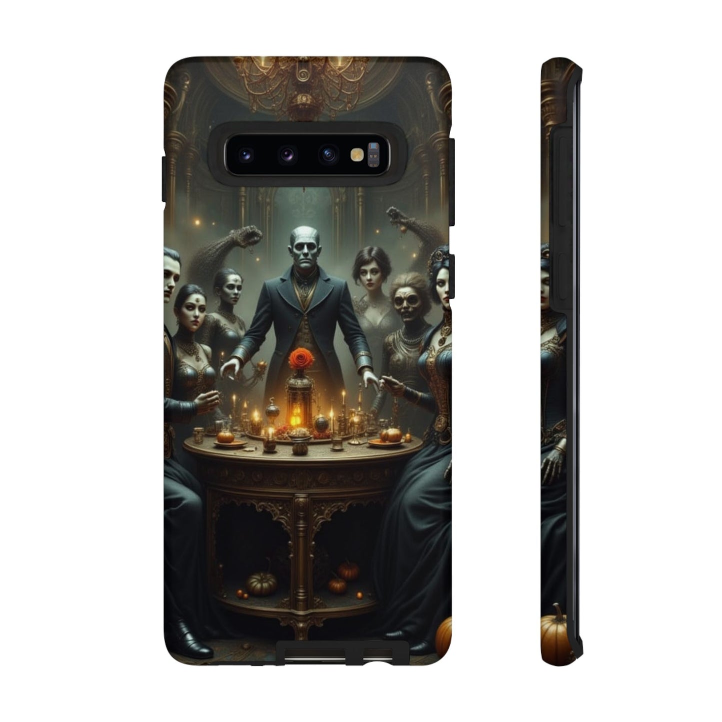 Gothic Phone Case, Unique Tough Cases, Dark Aesthetic Accessories, Perfect Gift for Halloween, Stylish Tech Protection