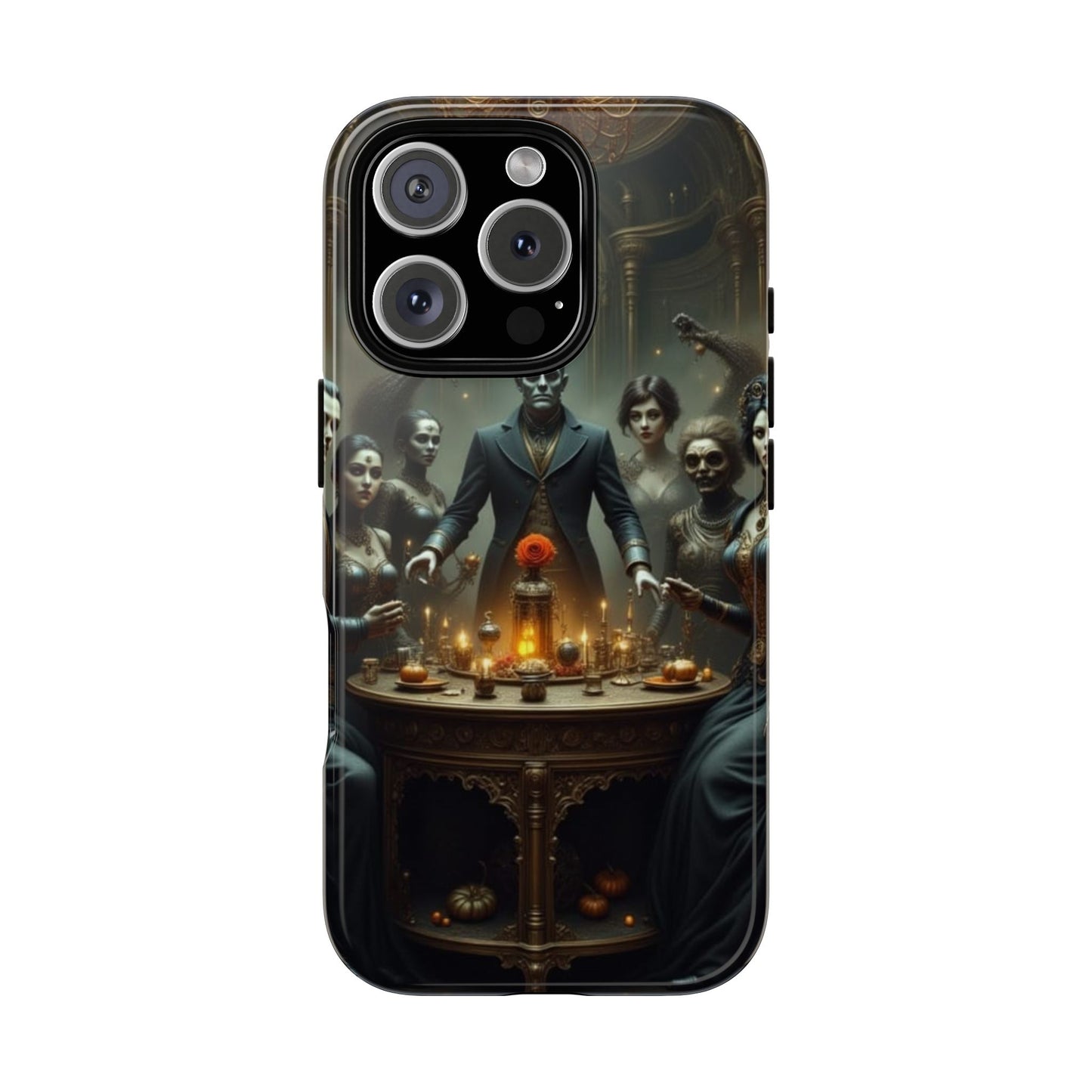 Gothic Phone Case, Unique Tough Cases, Dark Aesthetic Accessories, Perfect Gift for Halloween, Stylish Tech Protection