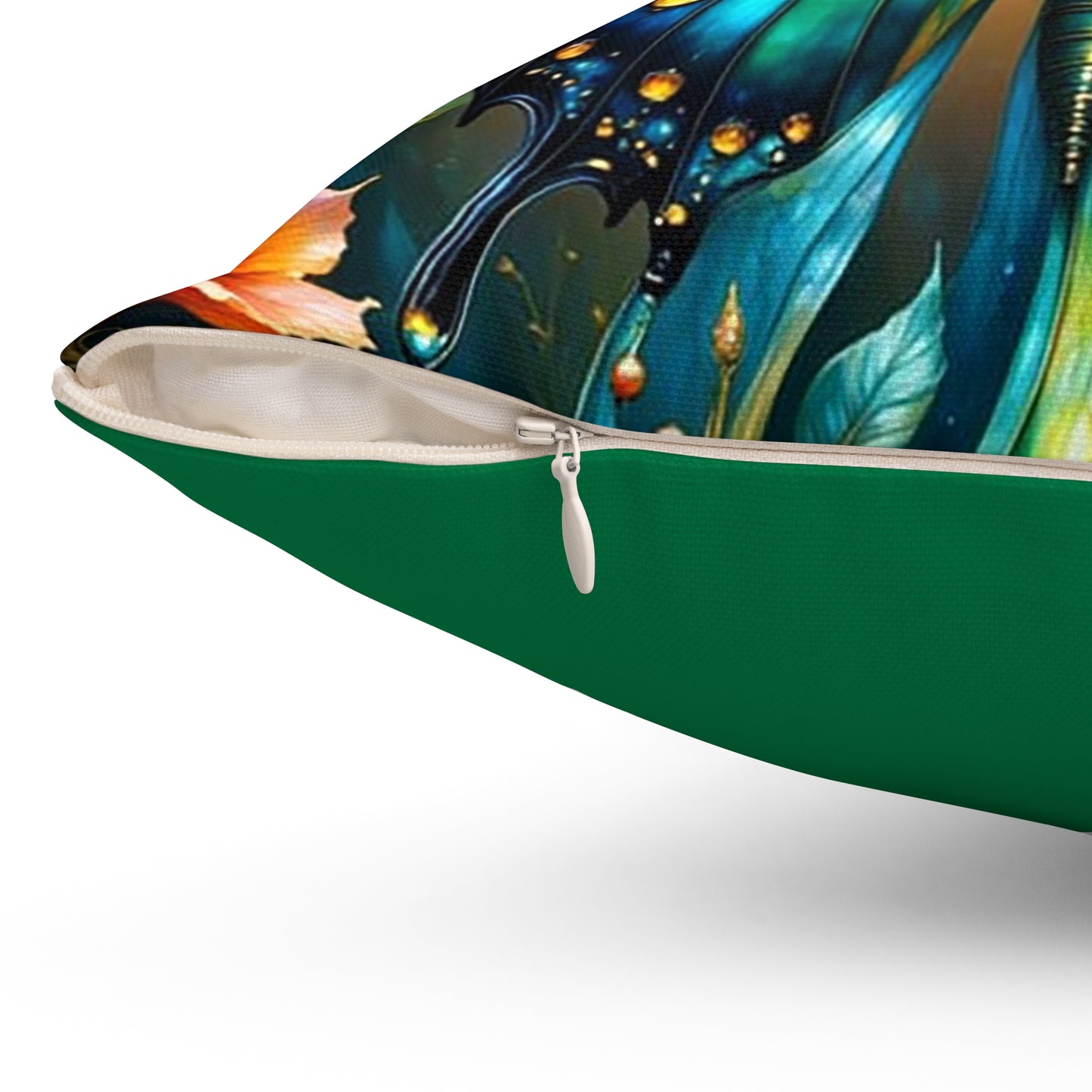 Vibrant Butterfly Square Pillow, Home Decor, Gift for Nature Lovers, Boho Chic, Spring and Summer Decoration