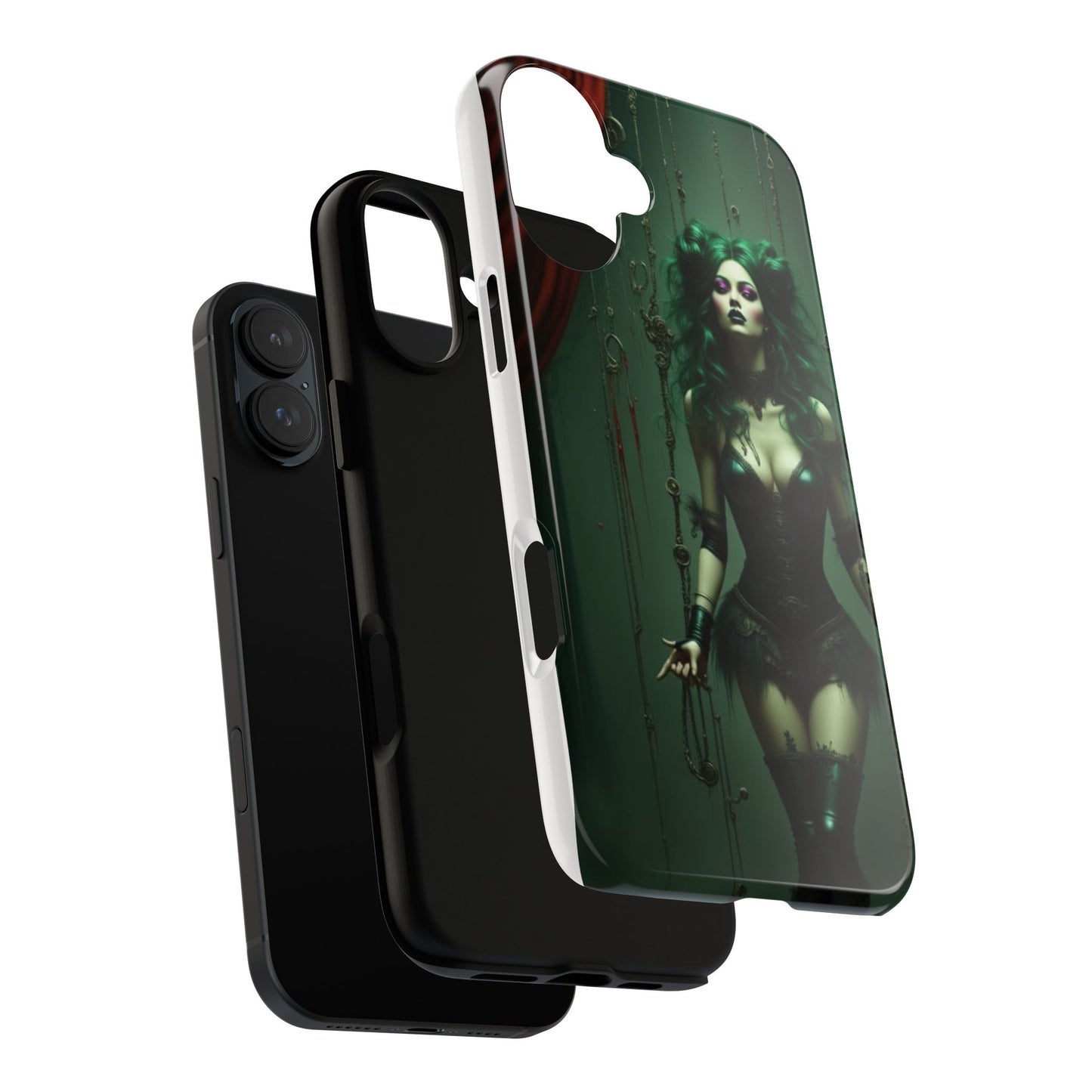 Gothic Phone Case for Tough Souls, Dark Aesthetic, Halloween Gift, Alternative Fashion, Unique Mobile Accessory