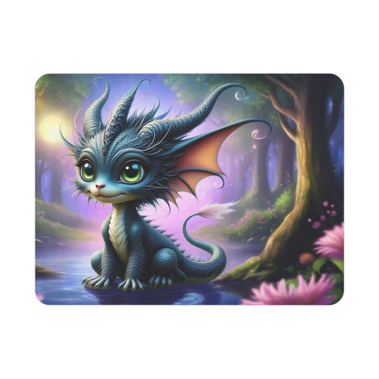 Cozy Dragon Toddler Blanket | Cute Fantasy Nursery Decor, Baby Gift, Playroom Accessory, Kid's Room Blanket