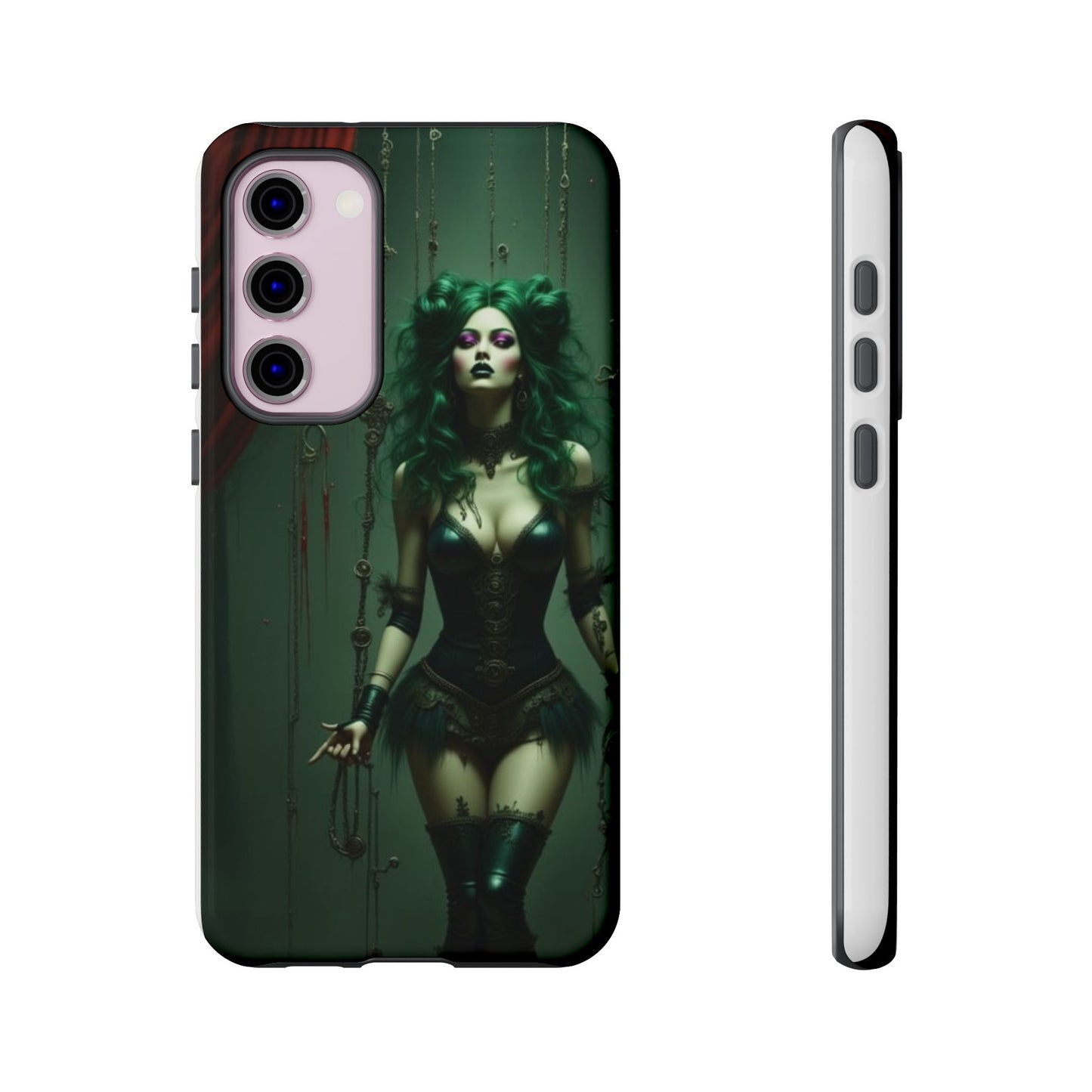 Gothic Phone Case for Tough Souls, Dark Aesthetic, Halloween Gift, Alternative Fashion, Unique Mobile Accessory